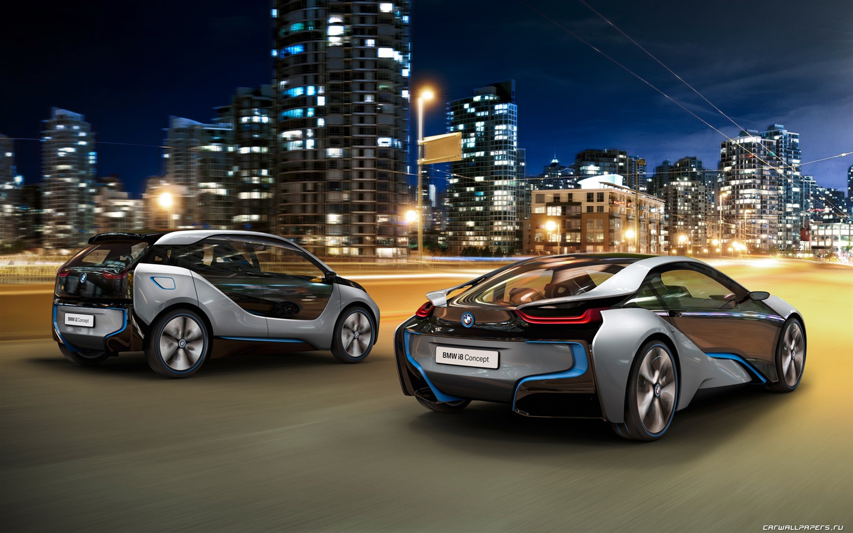 BMW i8 koncept - 2011 HD wallpapers #17 - 1680x1050