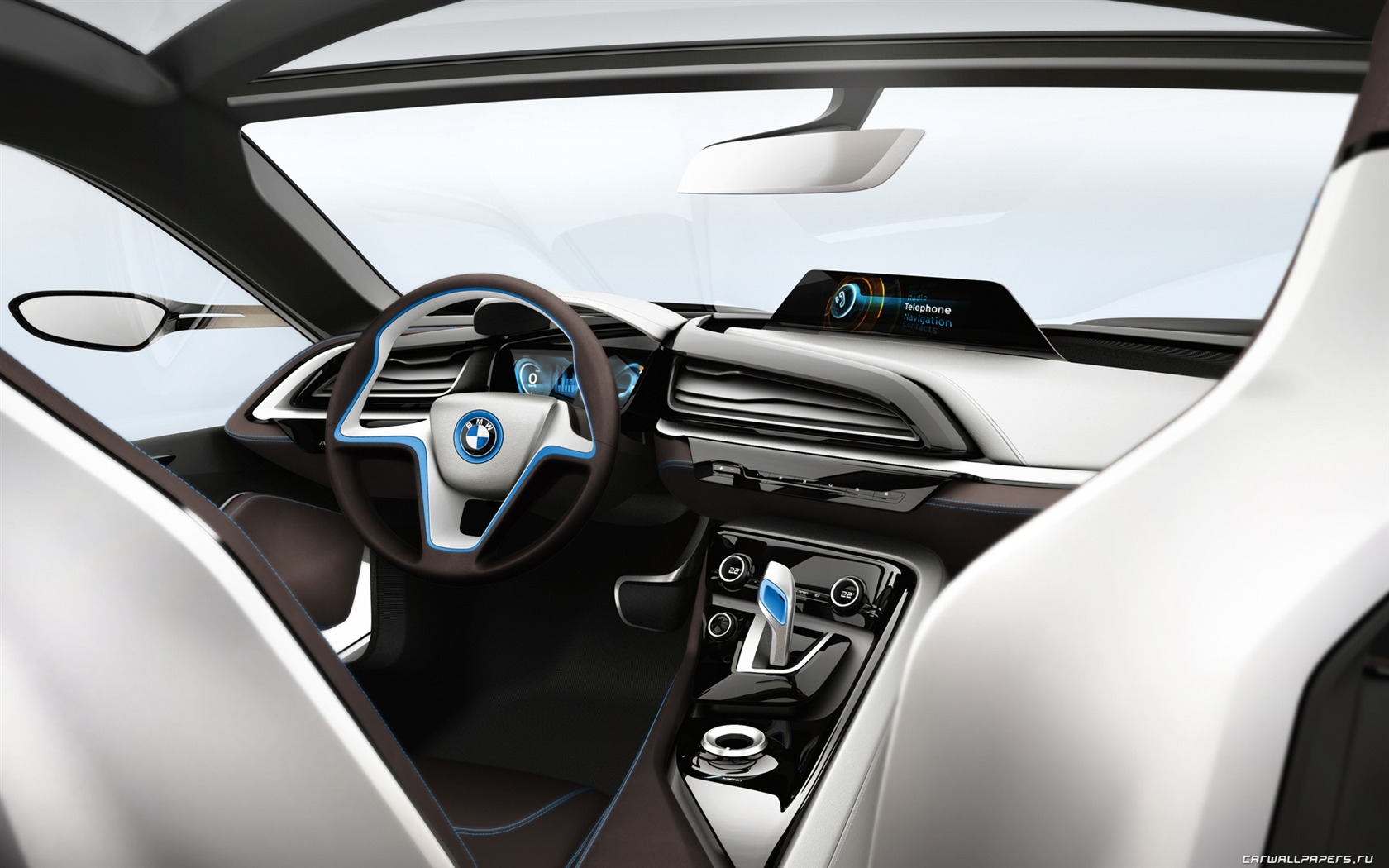 BMW i8 개념 - 2011의 HD 배경 화면 #34 - 1680x1050