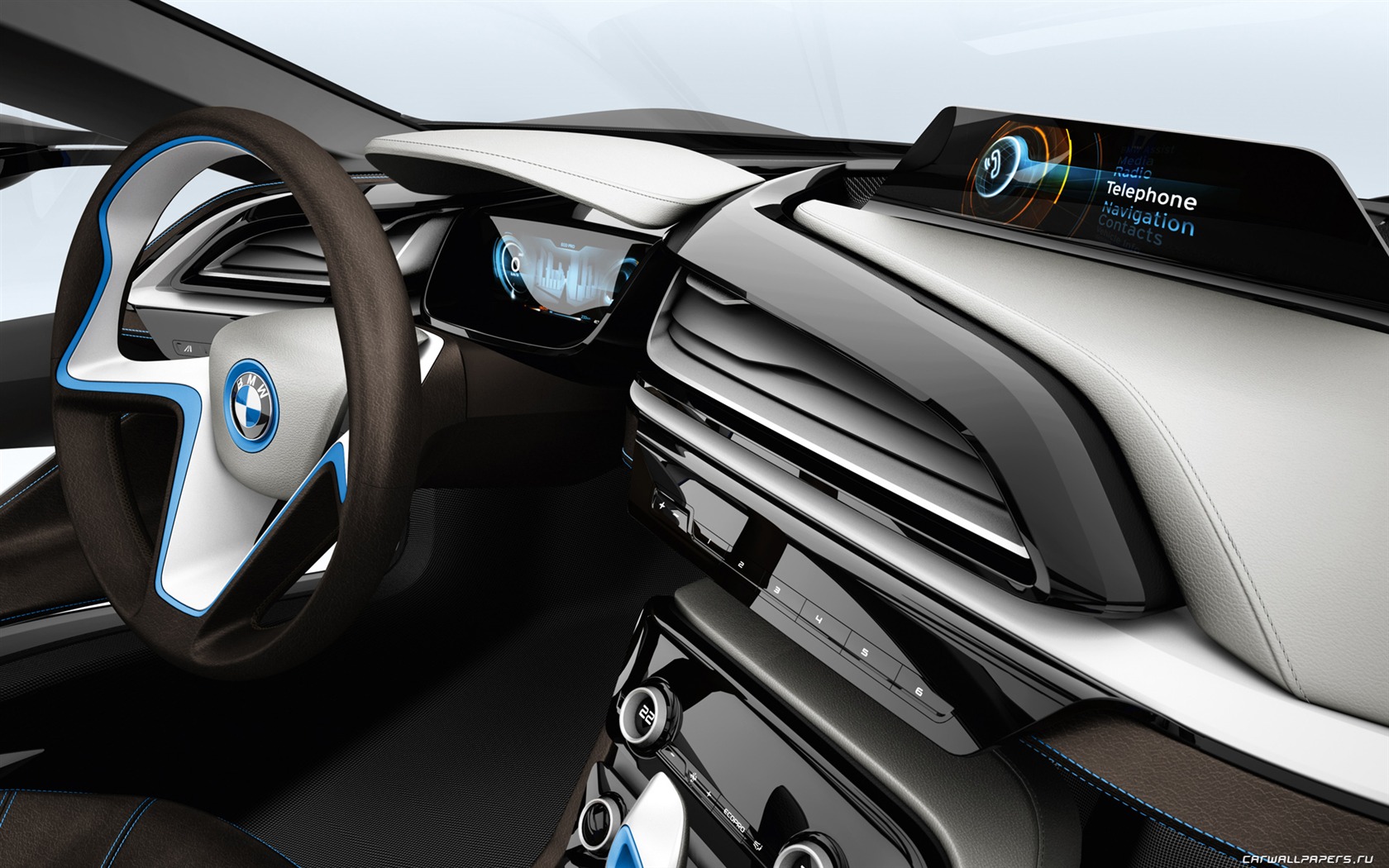 BMW i8 Concept - 2011 宝马36 - 1680x1050