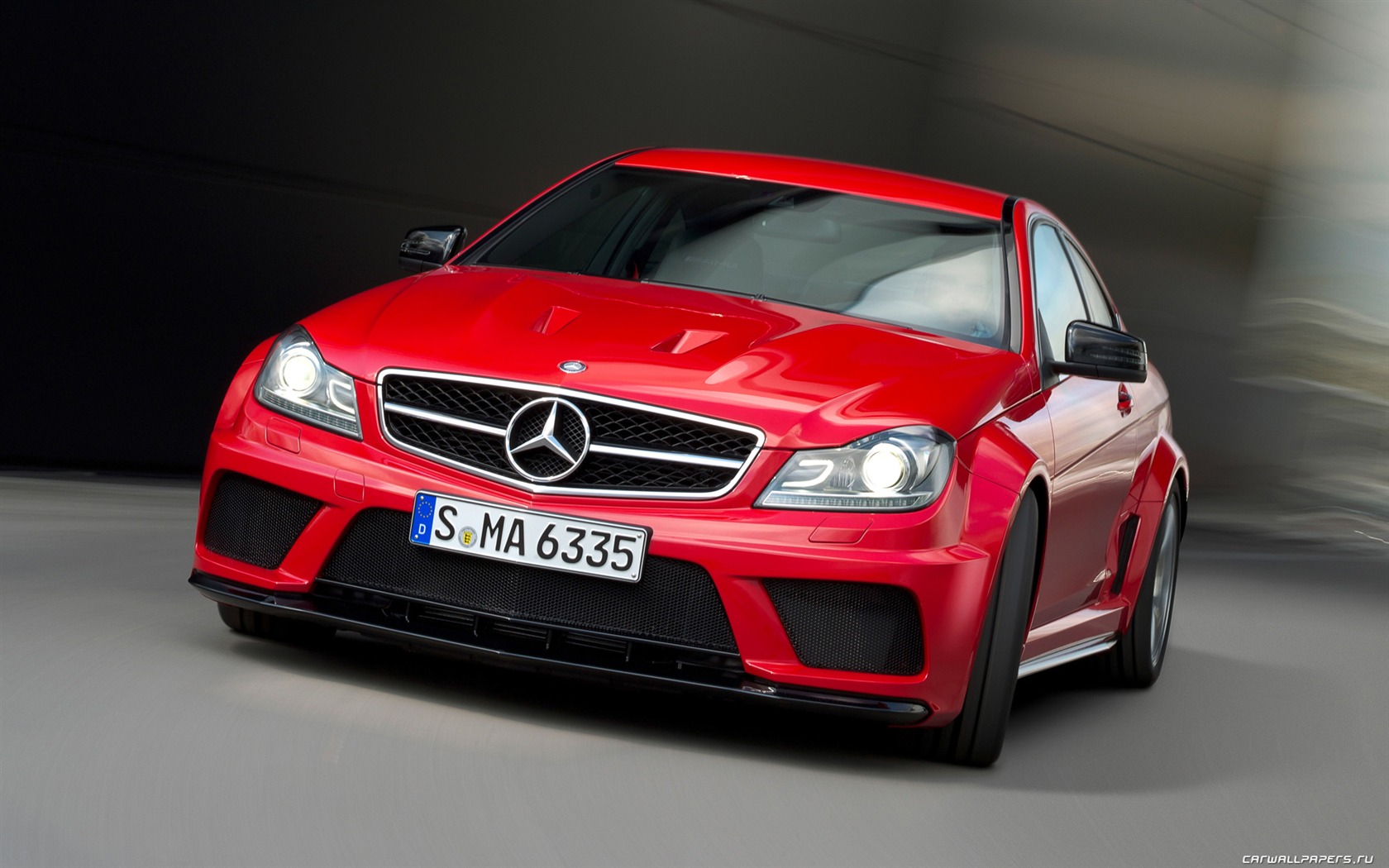 Mercedes-Benz C63 AMG Coupe Black Series - 2011 奔驰6 - 1680x1050