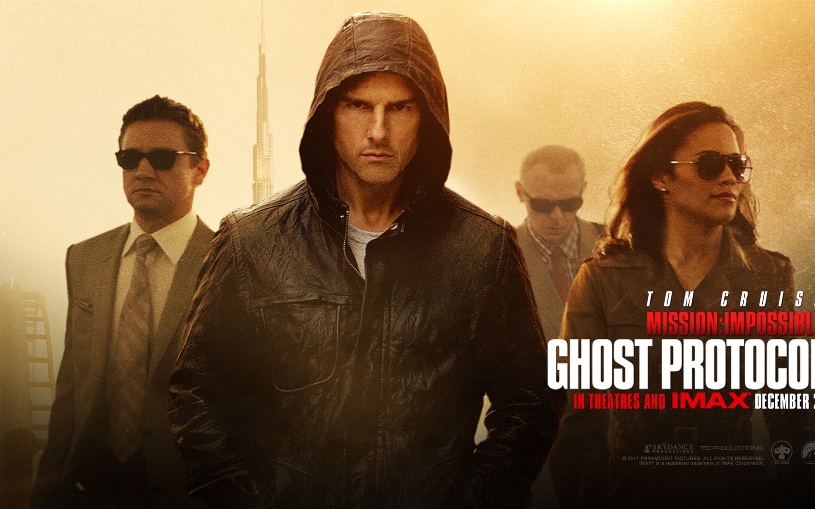 Mission: Impossible - Ghost Protocolo de fondos de pantalla HD #1 - 1680x1050