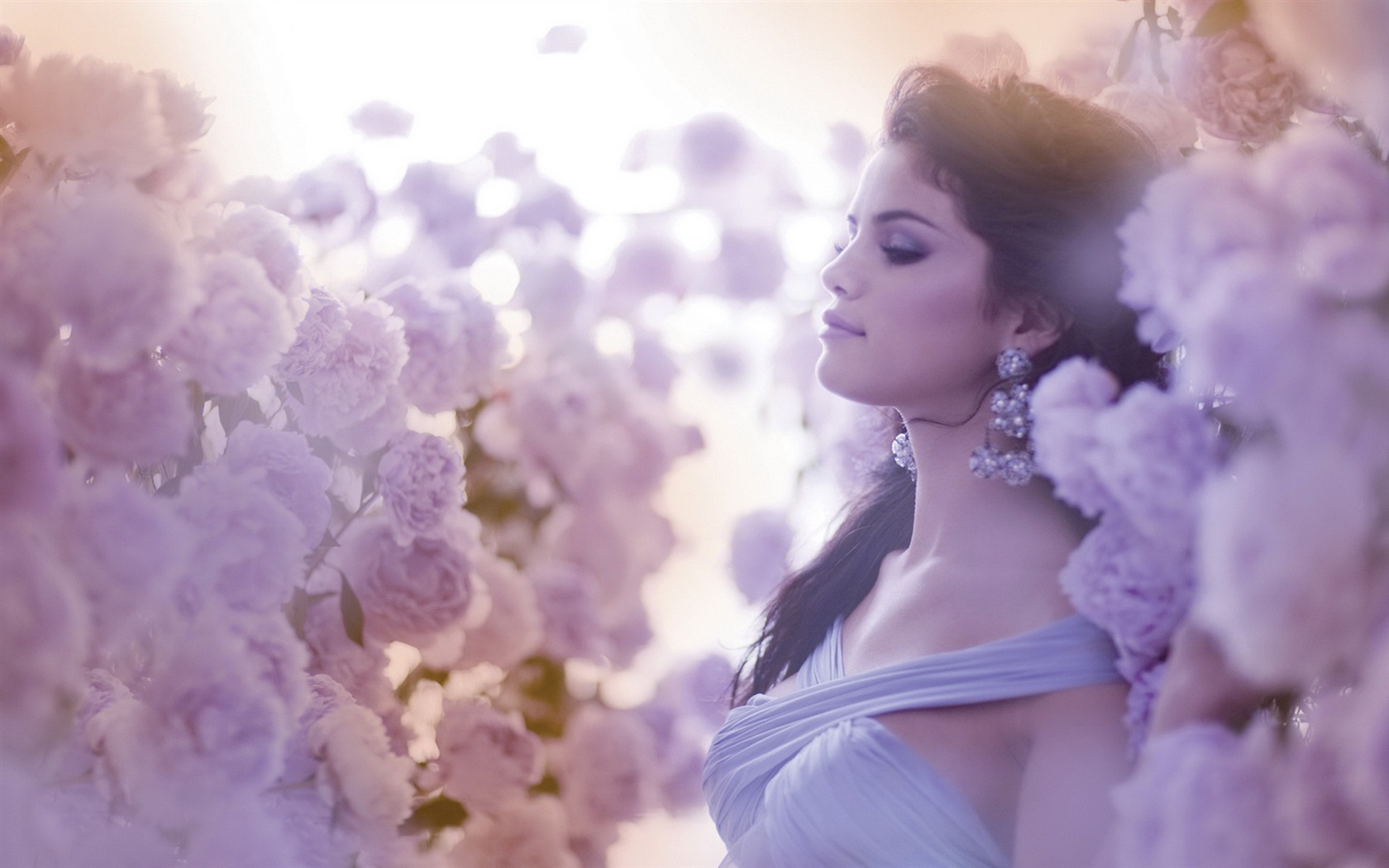Selena Gomez krásnou tapetu #7 - 1680x1050