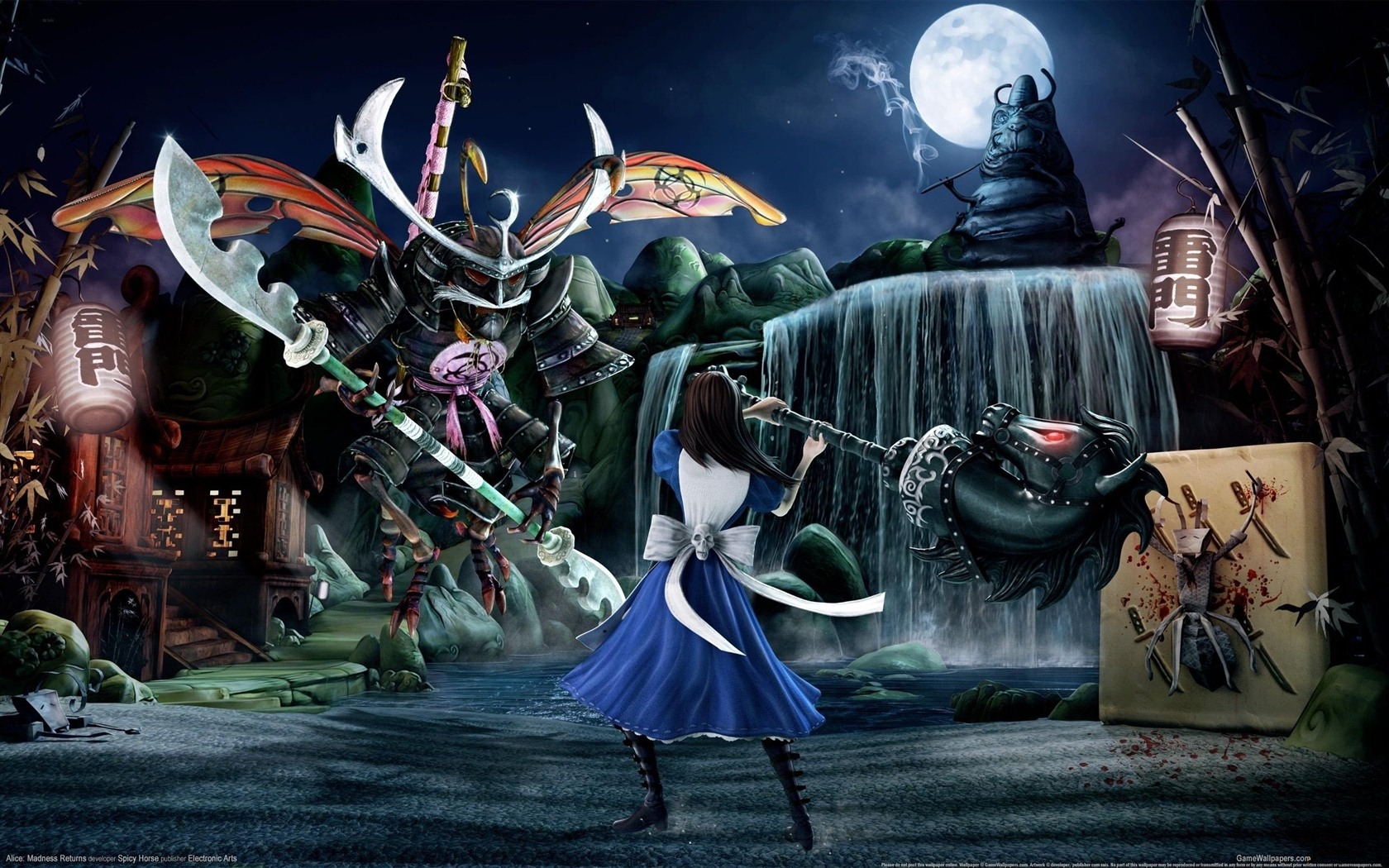 Alice: Madness Devoluciones fondos de pantalla HD #3 - 1680x1050
