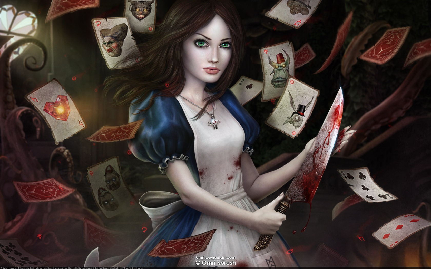 Alice: Madness Returns 爱丽丝：疯狂回归 高清壁纸9 - 1680x1050