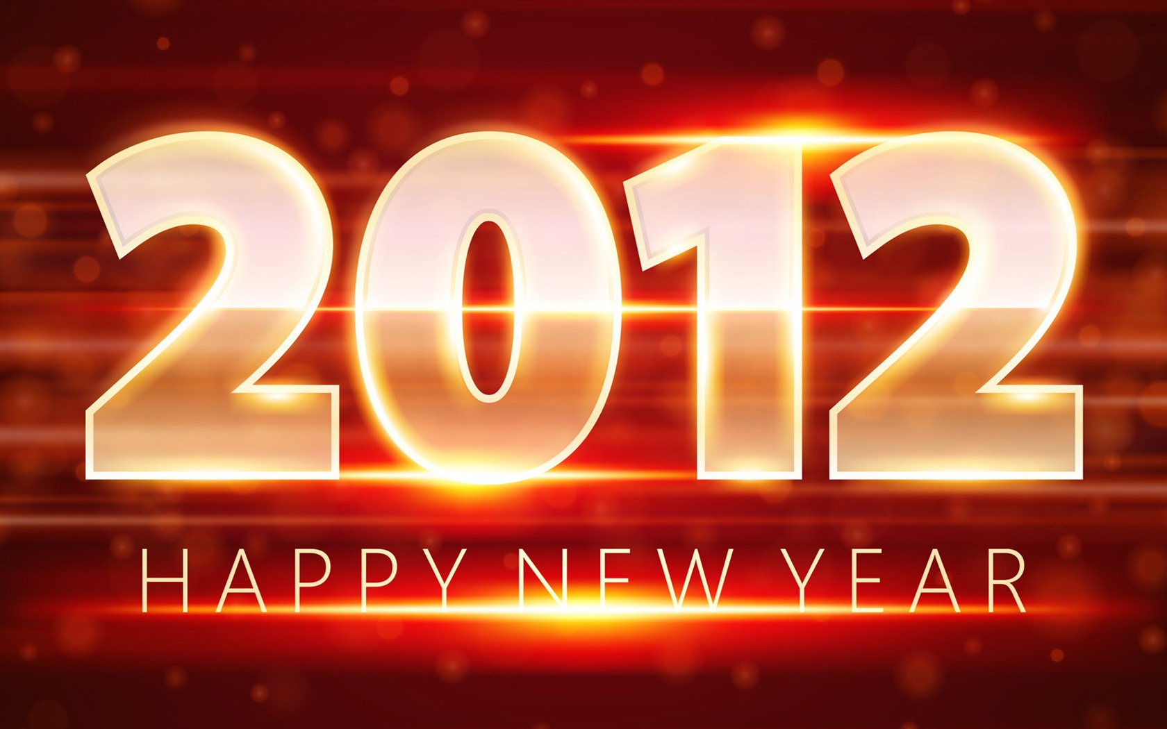 2012 New Year wallpapers (1) #2 - 1680x1050