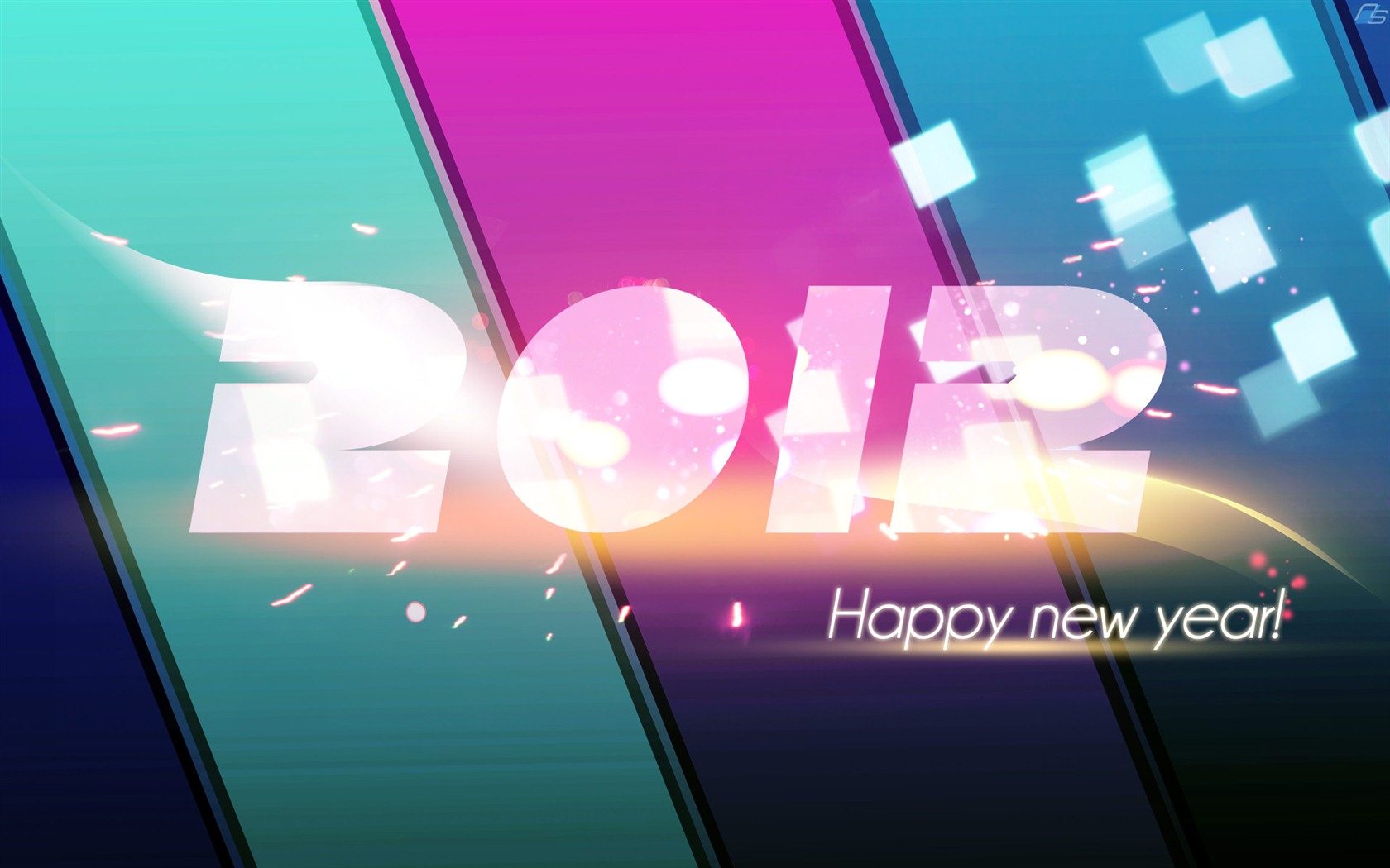 2012 New Year wallpapers (1) #14 - 1680x1050