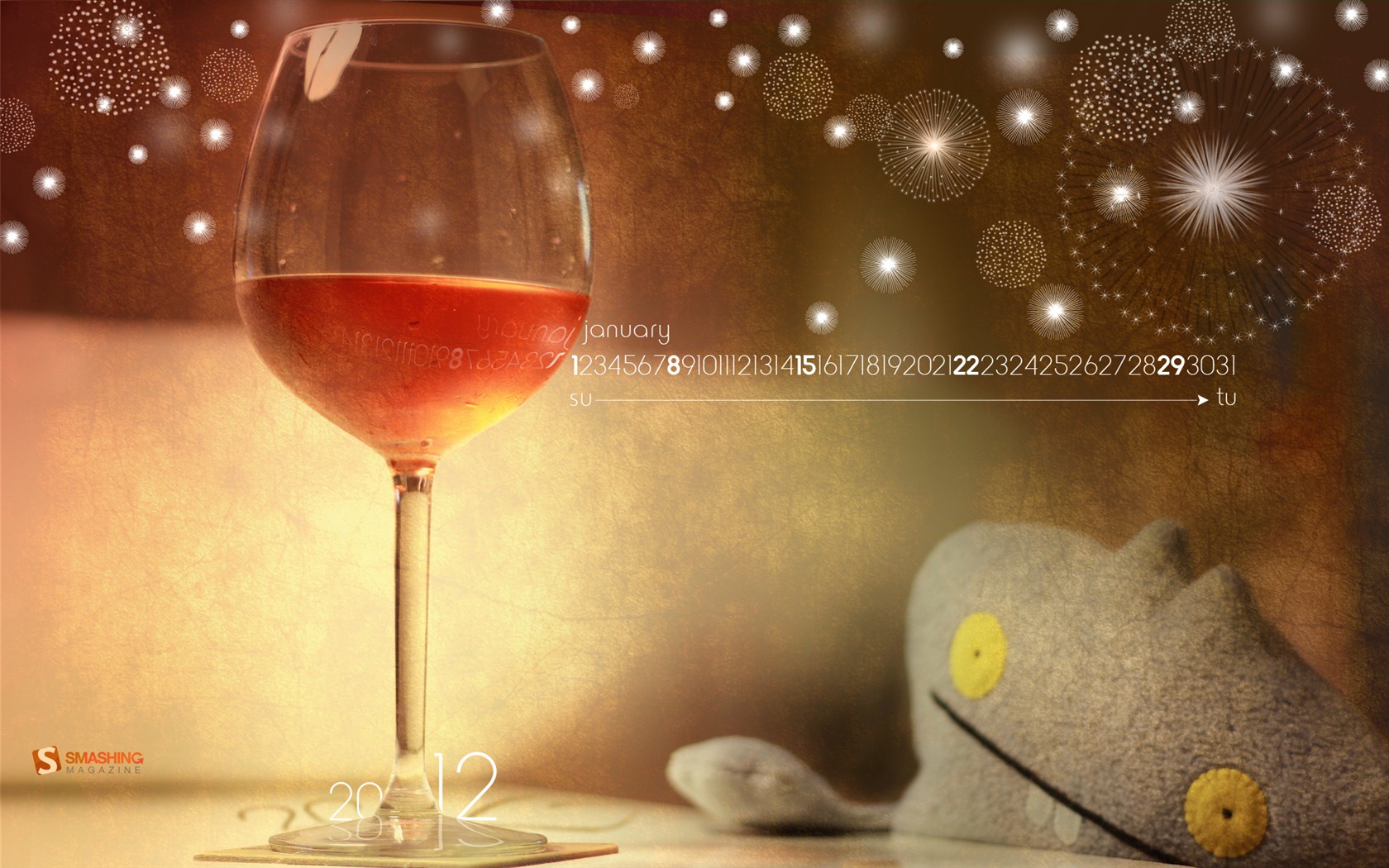 Januar 2012 Kalender Wallpapers #13 - 1680x1050