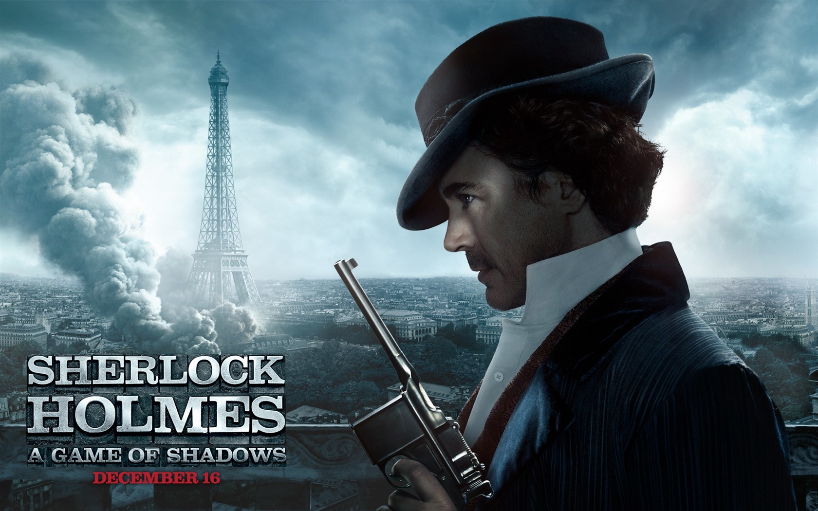 Sherlock Holmes: un jeu de fonds d'écran HD Ombres #6 - 1680x1050
