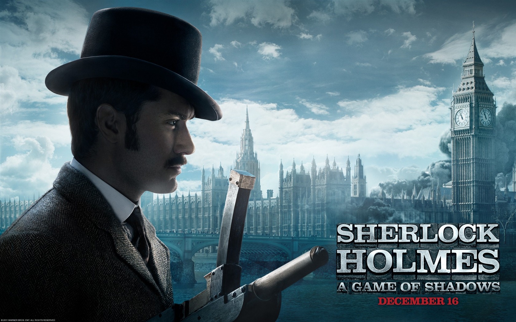 Sherlock Holmes: un jeu de fonds d'écran HD Ombres #7 - 1680x1050