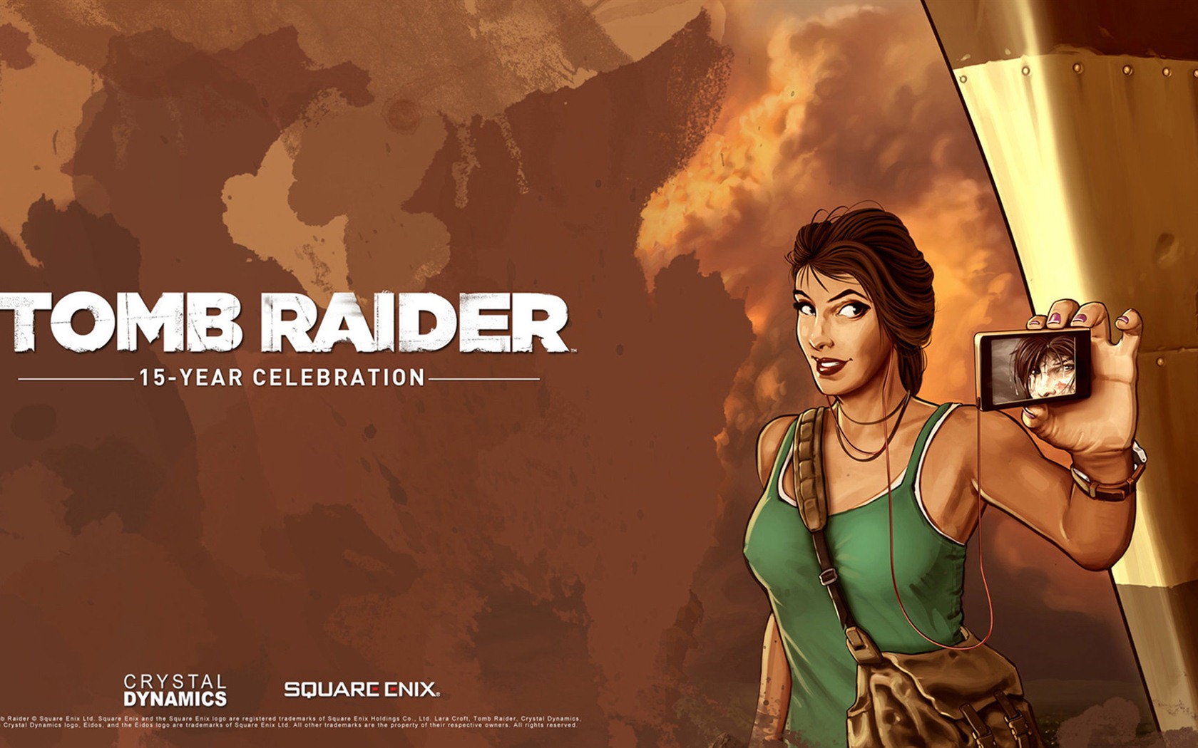 Tomb Raider 15-leté oslava HD wallpapers #15 - 1680x1050