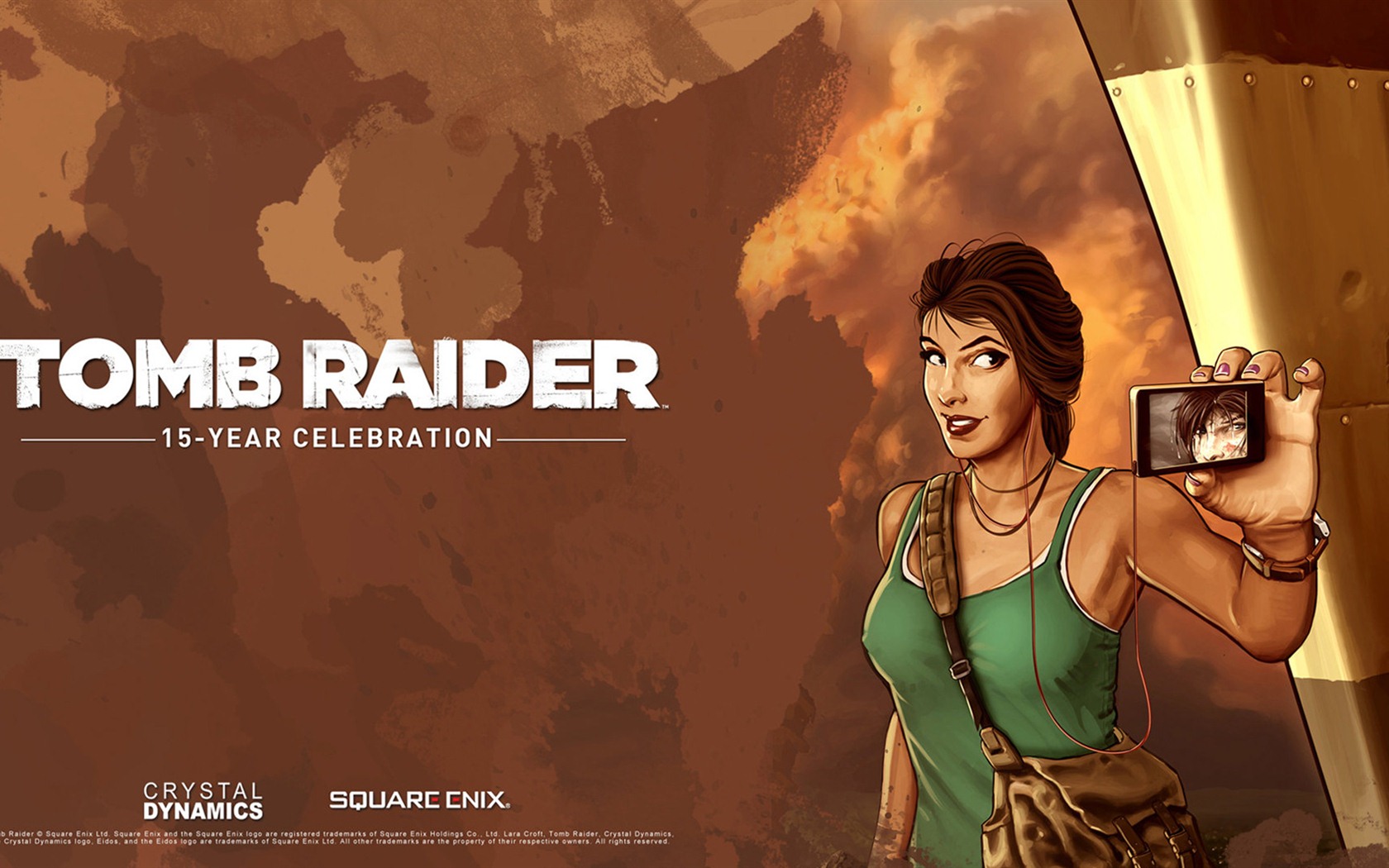 Tomb Raider 15-Year Celebration 古墓麗影15週年紀念版高清壁紙 #15 - 1680x1050
