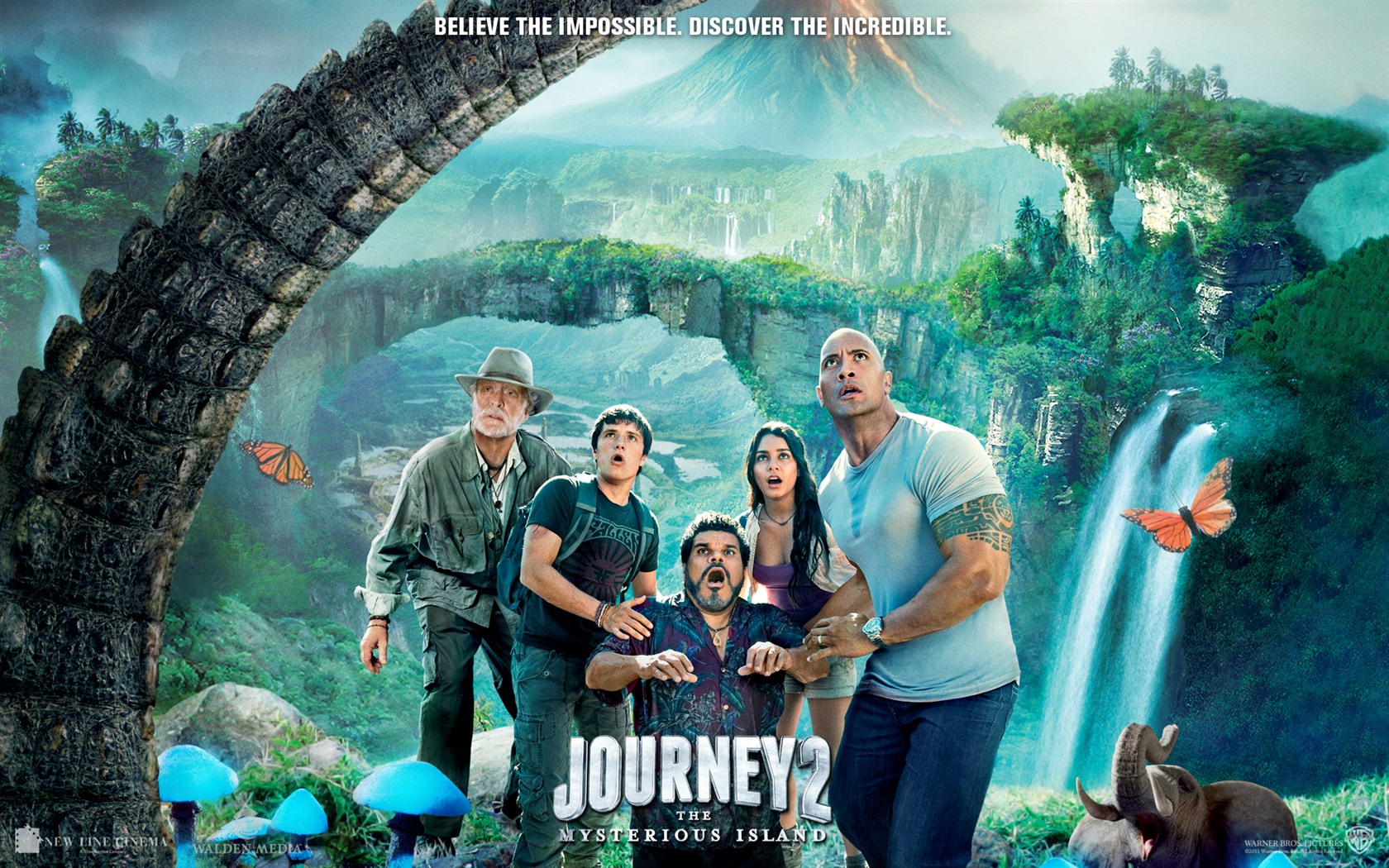 Journey 2: The Mysterious Island 地心历险记2：神秘岛 高清壁纸10 - 1680x1050