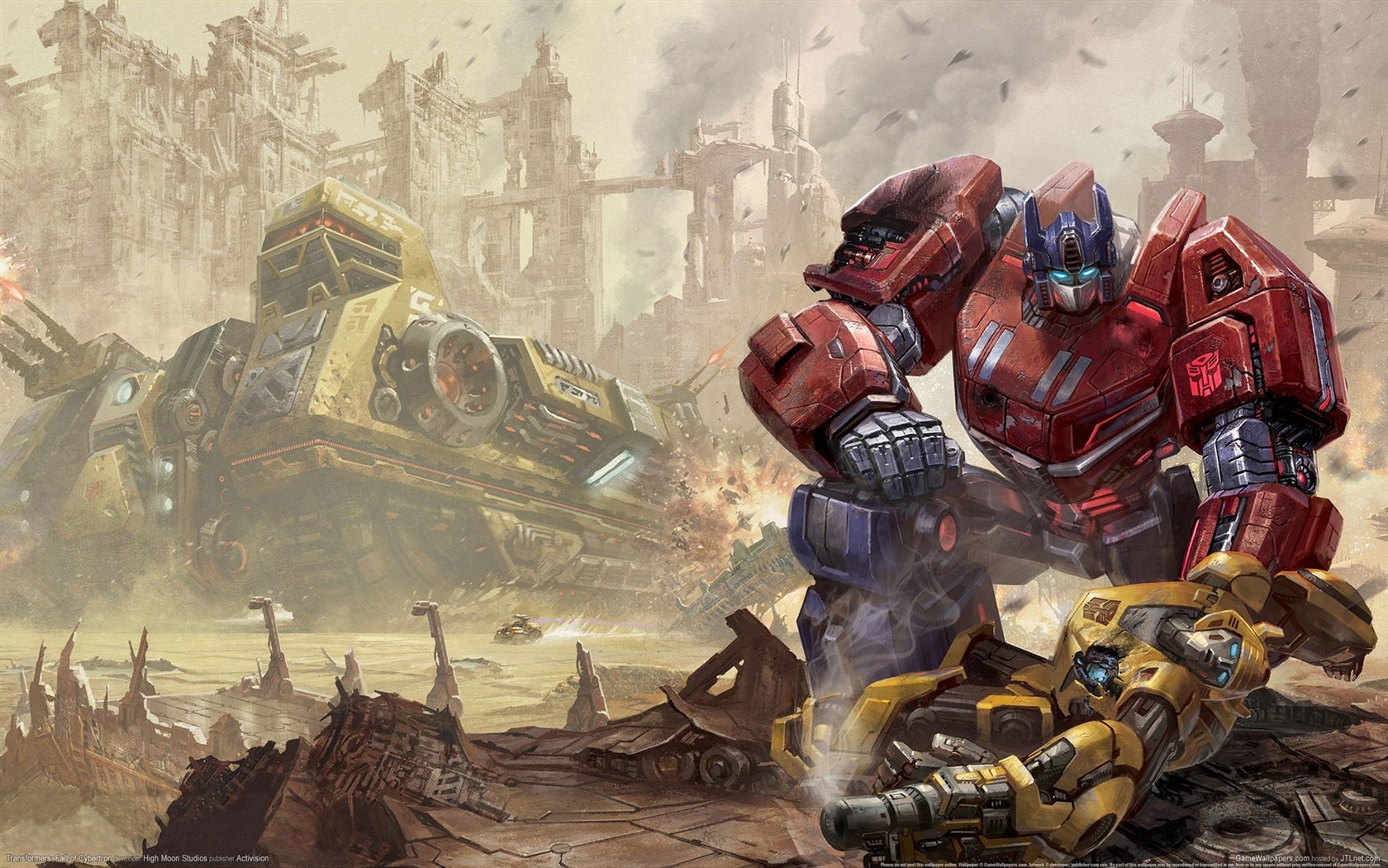 Transformers: Fall of Cybertron HD Wallpaper #2 - 1680x1050