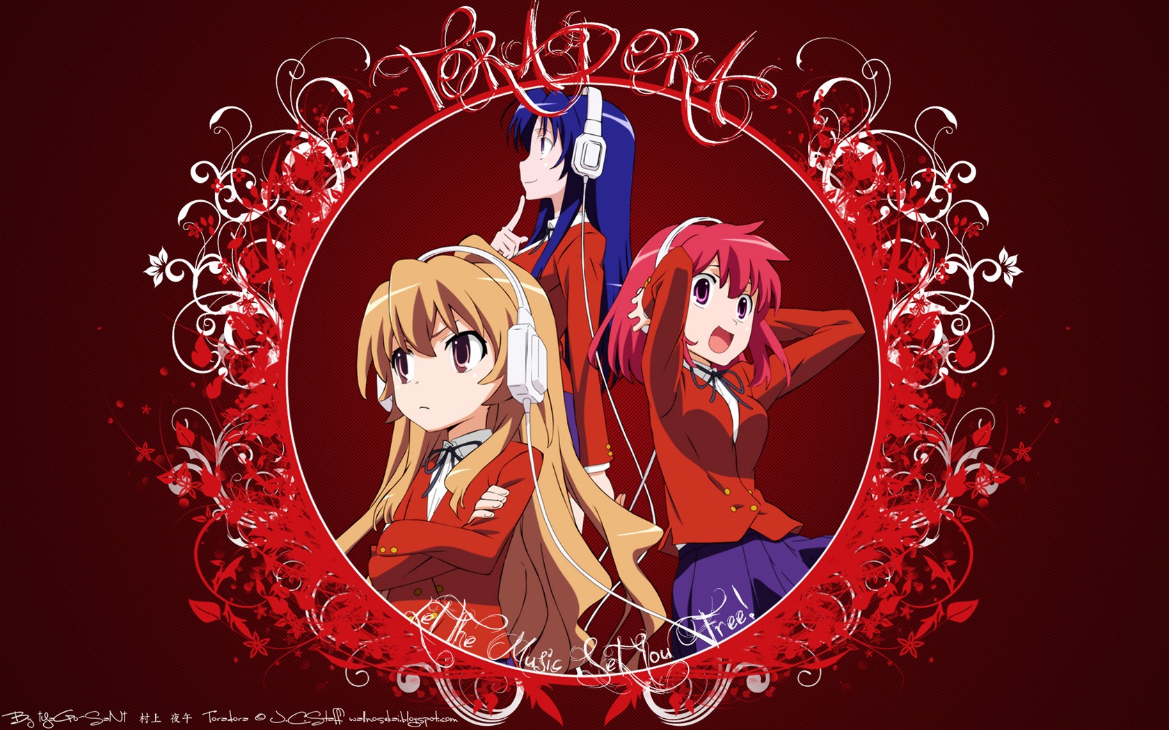 Toradora HD tapety na plochu #1 - 1680x1050