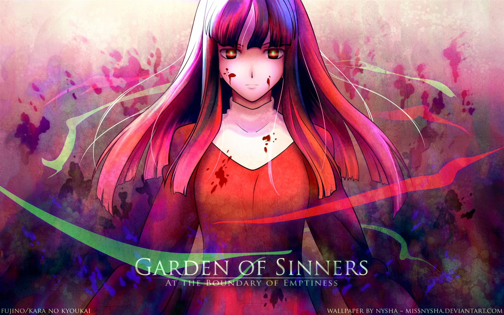 the Garden of sinners 空之境界 高清壁纸1 - 1680x1050