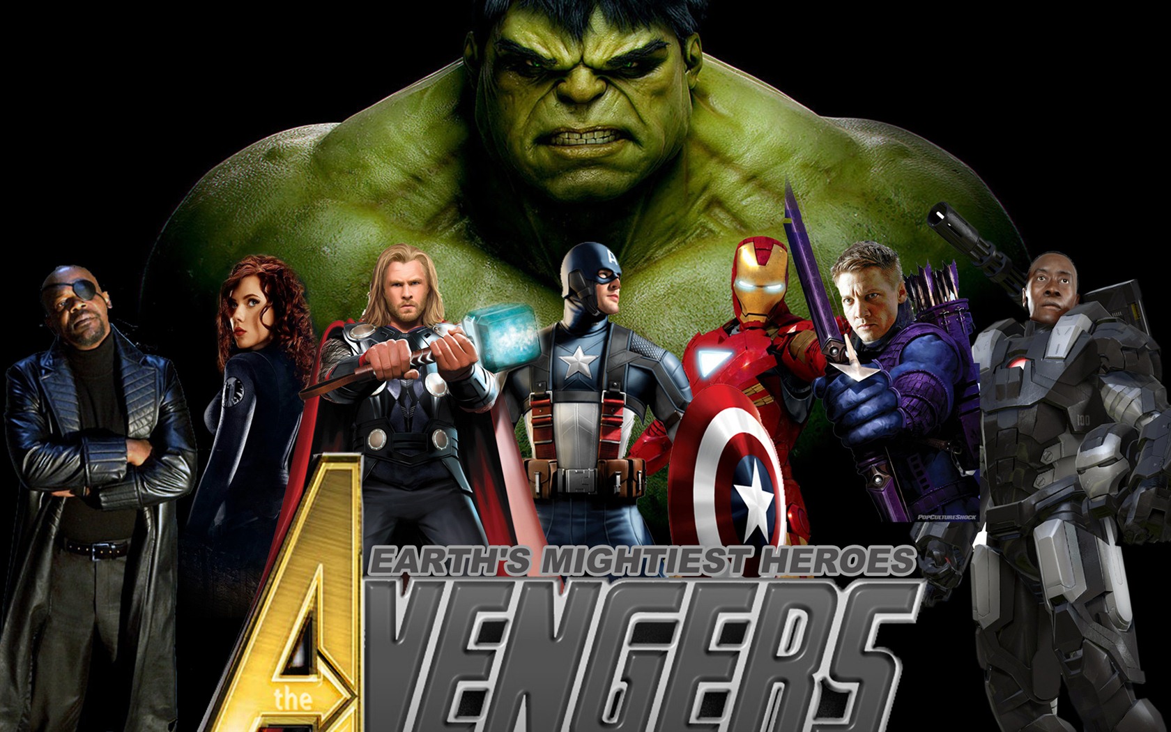 Les fonds d'écran HD 2012 Avengers #19 - 1680x1050