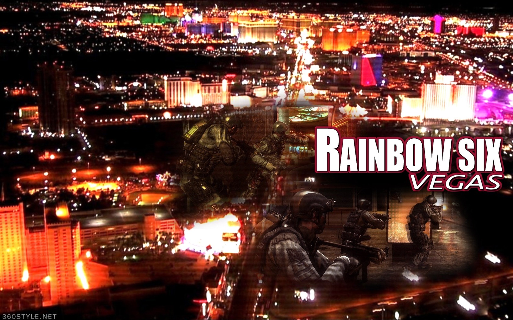 Tom Clancy's Rainbow Six: Vegas HD wallpapers #2 - 1680x1050
