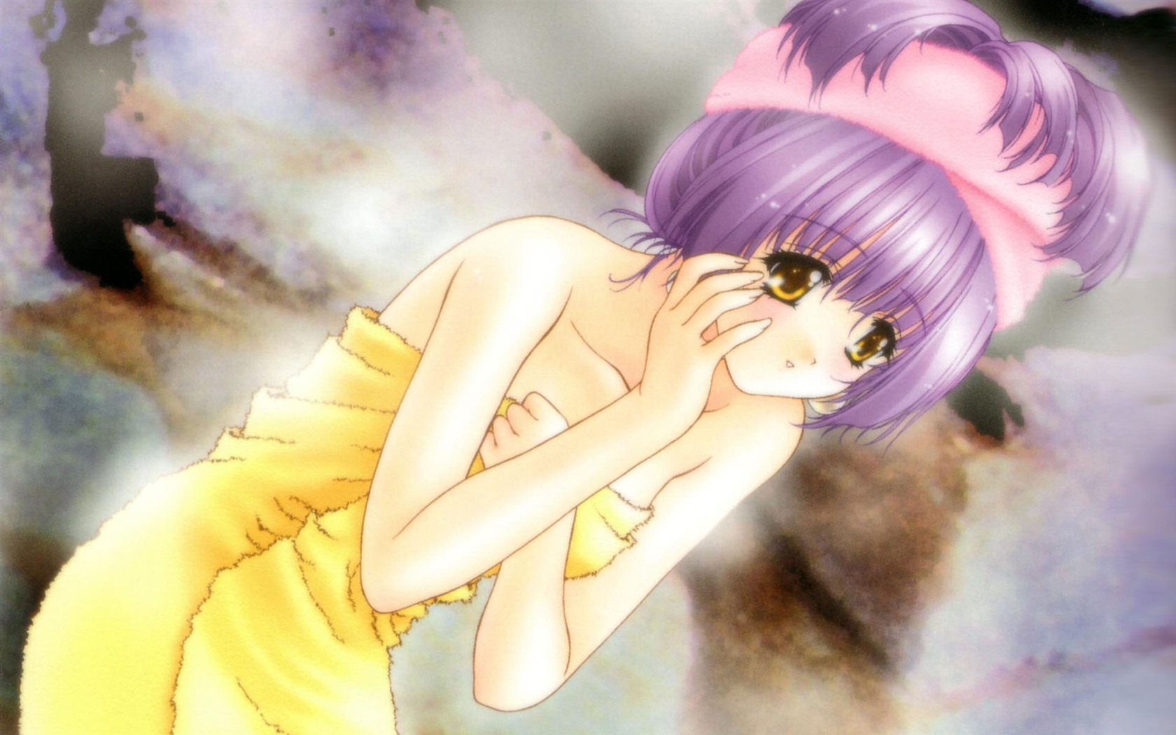 Aoi Kimizuka anime dívky ilustrační HD tapety na plochu #6 - 1680x1050