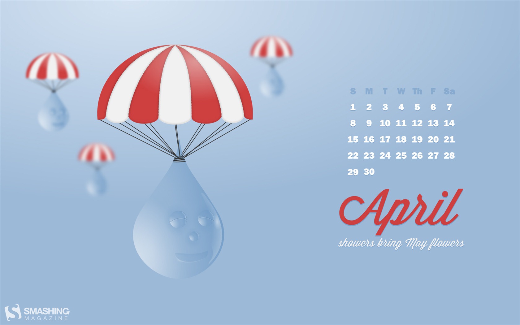 April 2012 calendar wallpapers (1) #15 - 1680x1050