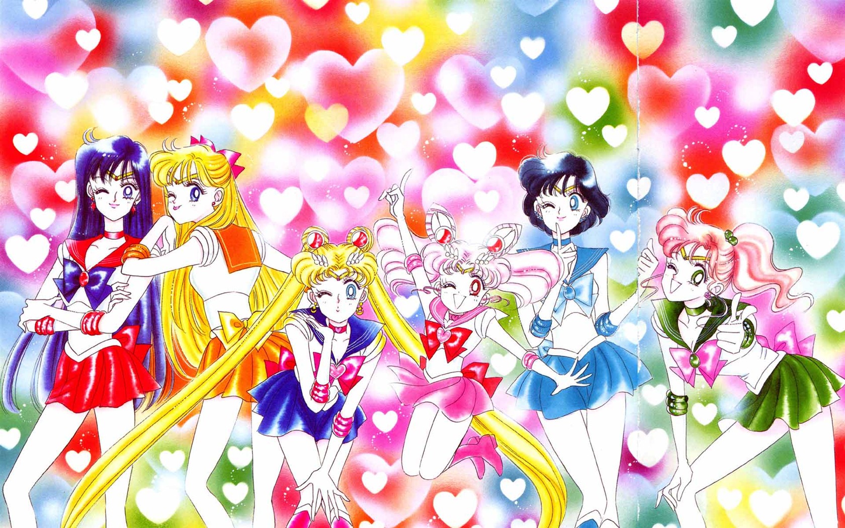 Sailor Moon HD tapety na plochu #1 - 1680x1050