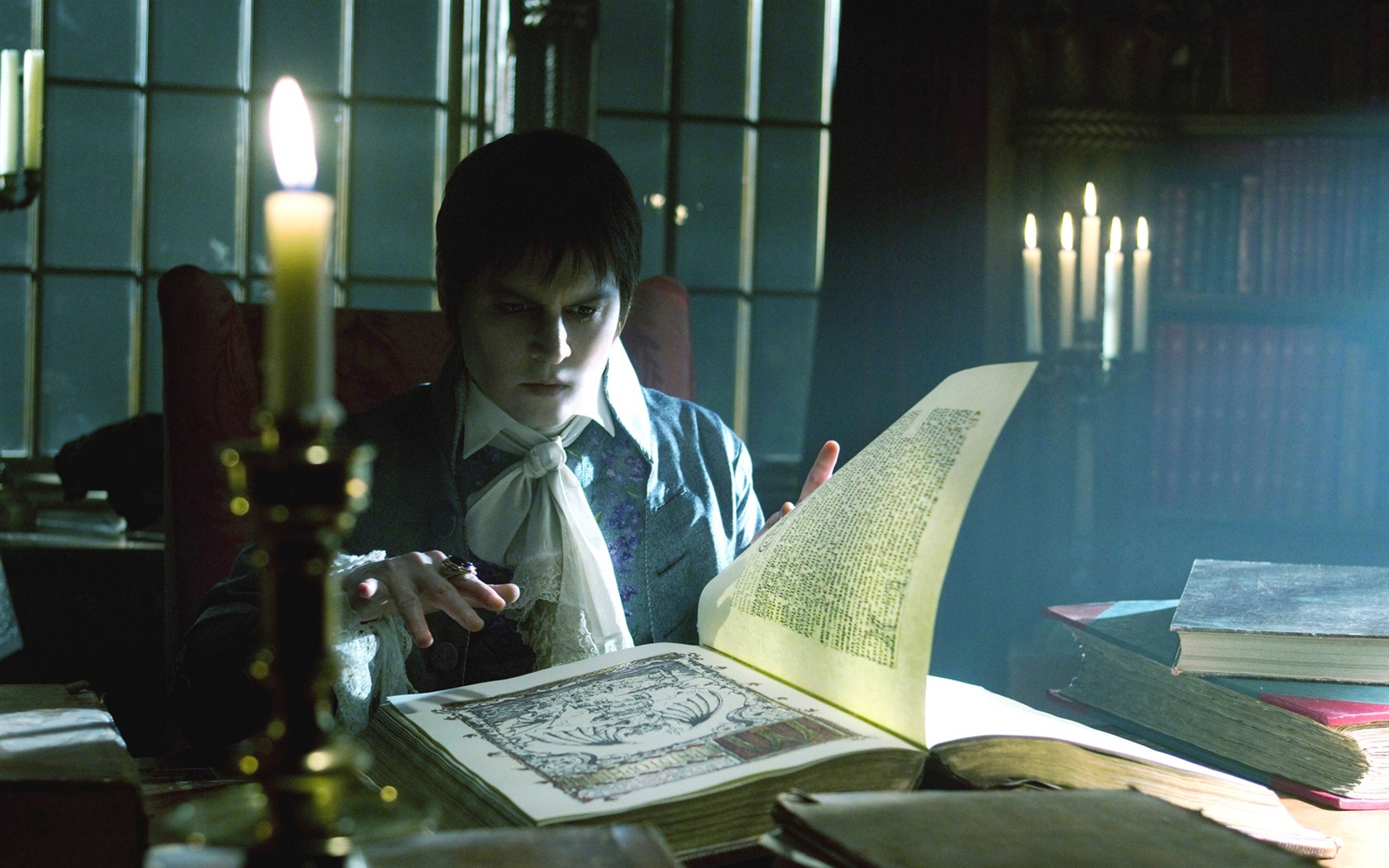 Johnny Depp in Dark Shadows wallpaper - 1680x1050