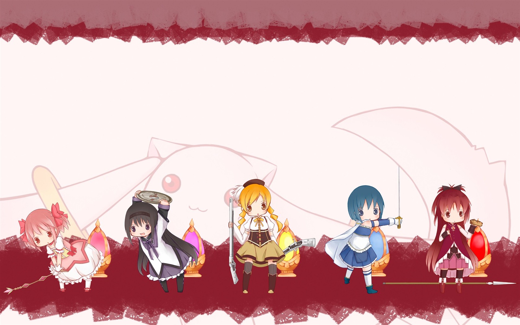 Puella Magi Madoka Magica 魔法少女小圓 高清壁紙 #5 - 1680x1050