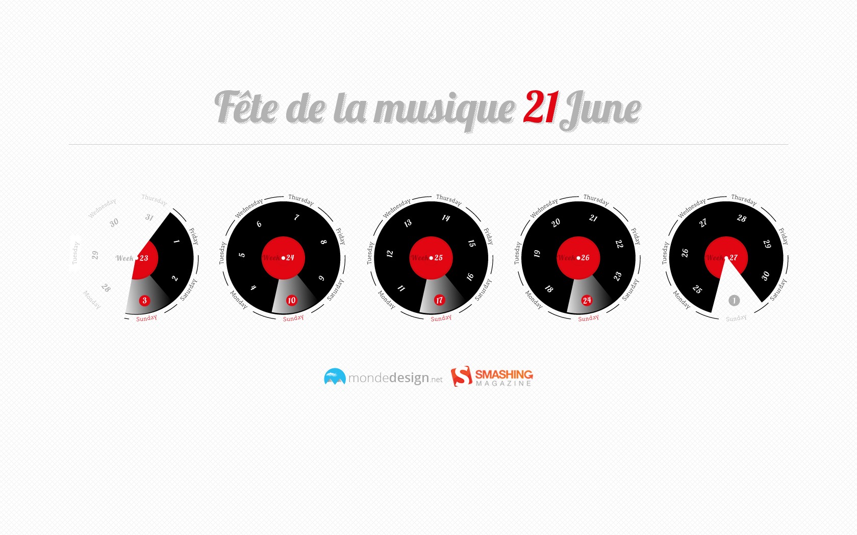 June 2012 Calendar wallpapers (2) #4 - 1680x1050