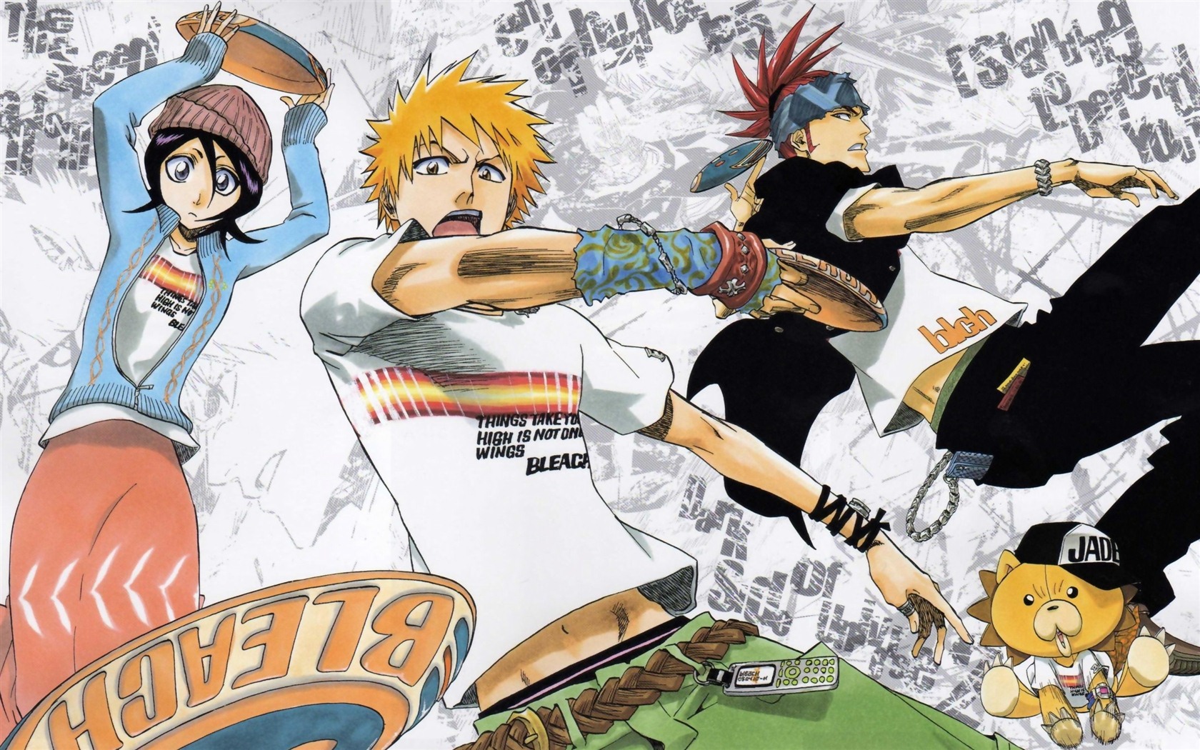 Bleach anime HD tapety na plochu #1 - 1680x1050
