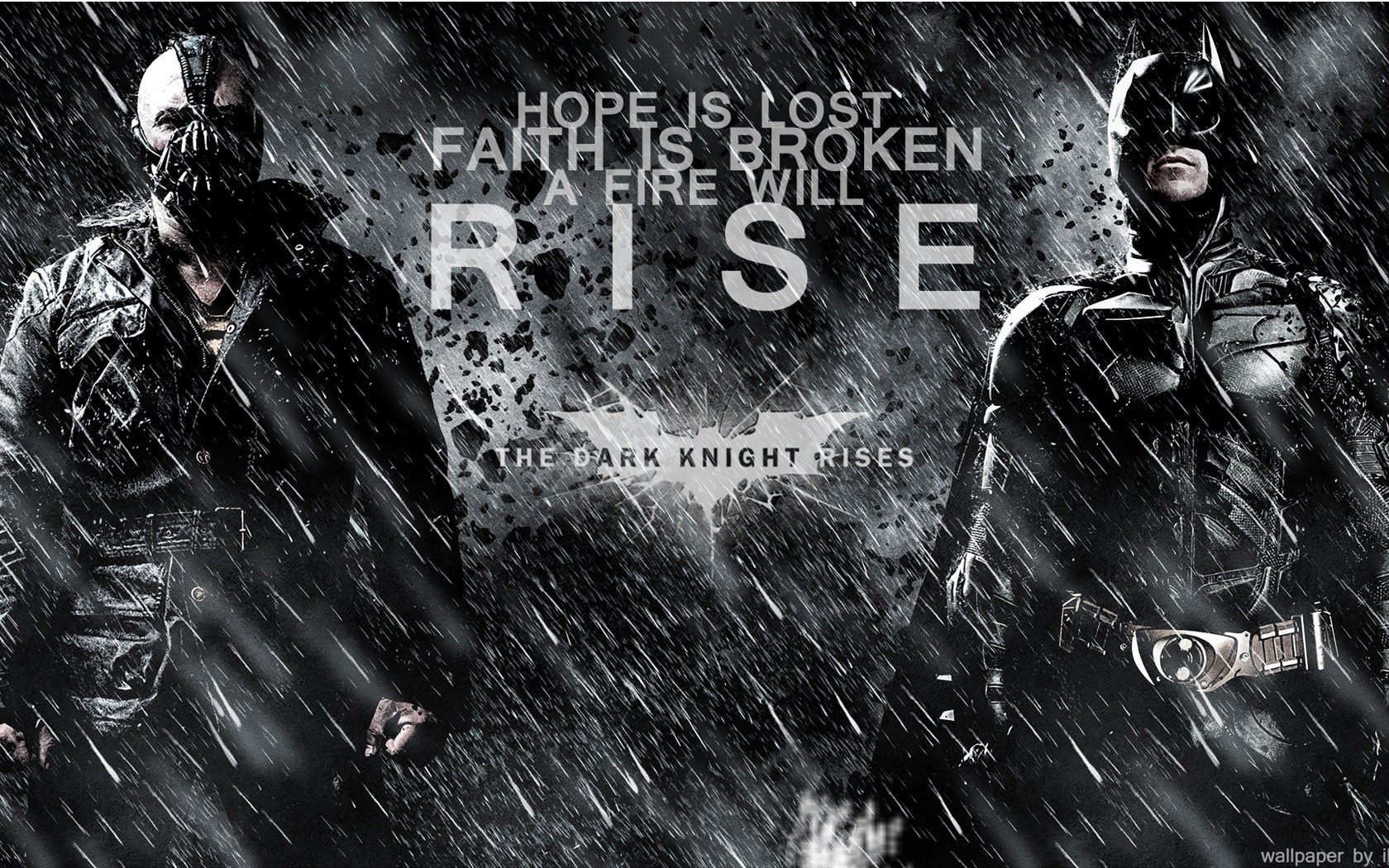 The Dark Knight Rises 蝙蝠侠：黑暗骑士崛起 高清壁纸5 - 1680x1050