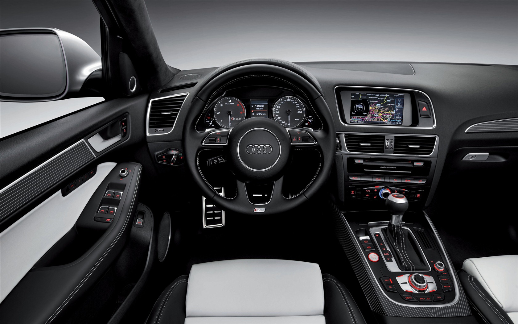 2013 Audi SQ5 TDI 奥迪 高清壁纸18 - 1680x1050