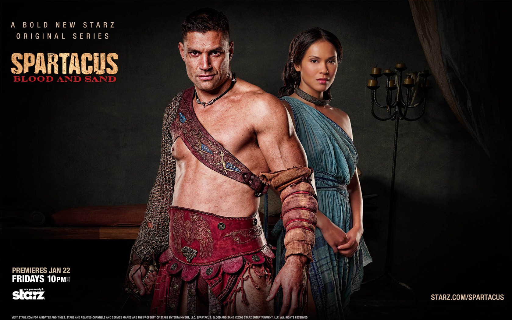 Spartacus: Blood and Sand HD tapety na plochu #4 - 1680x1050