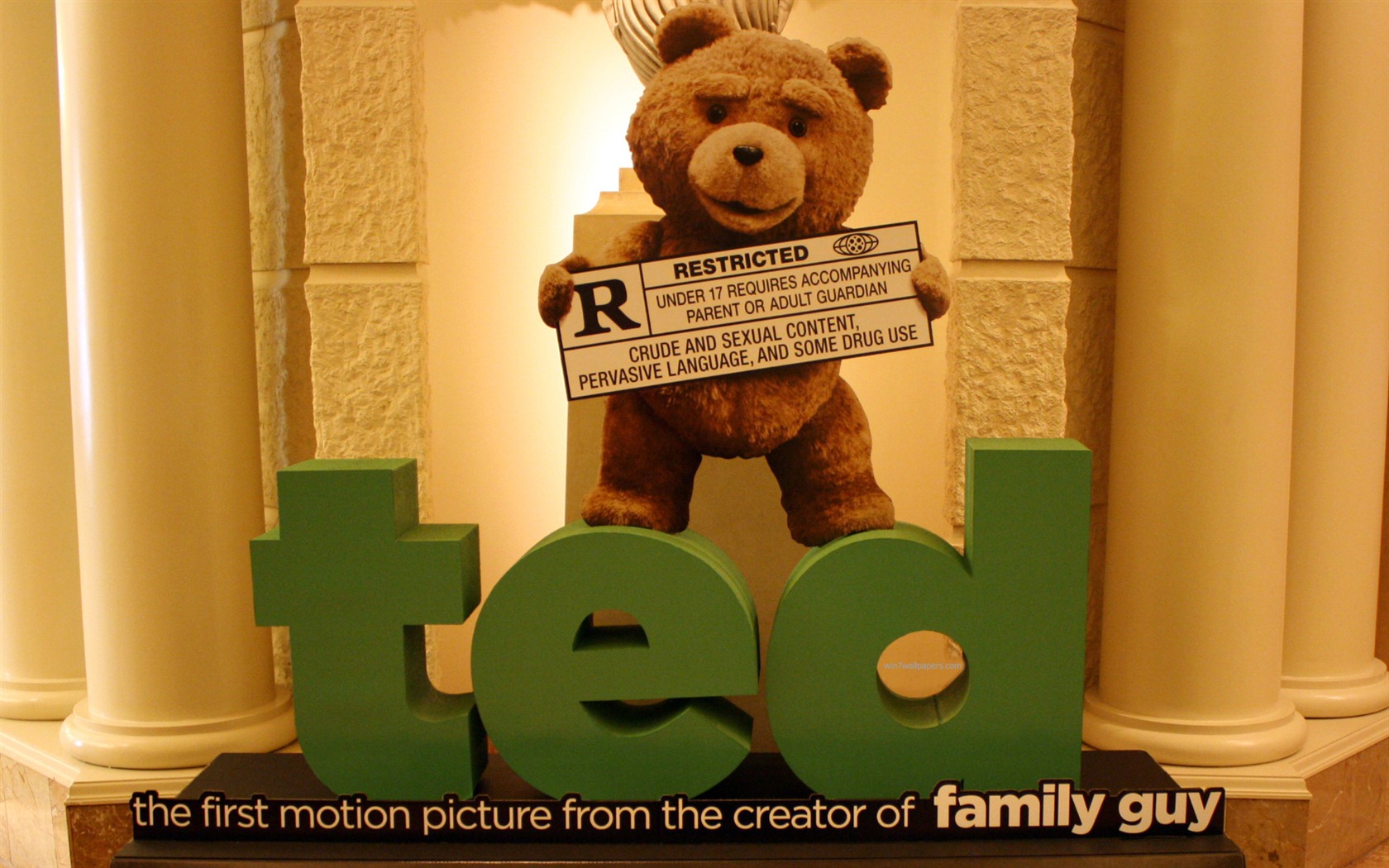 Ted 2012 泰迪熊2012 高清壁纸7 - 1680x1050