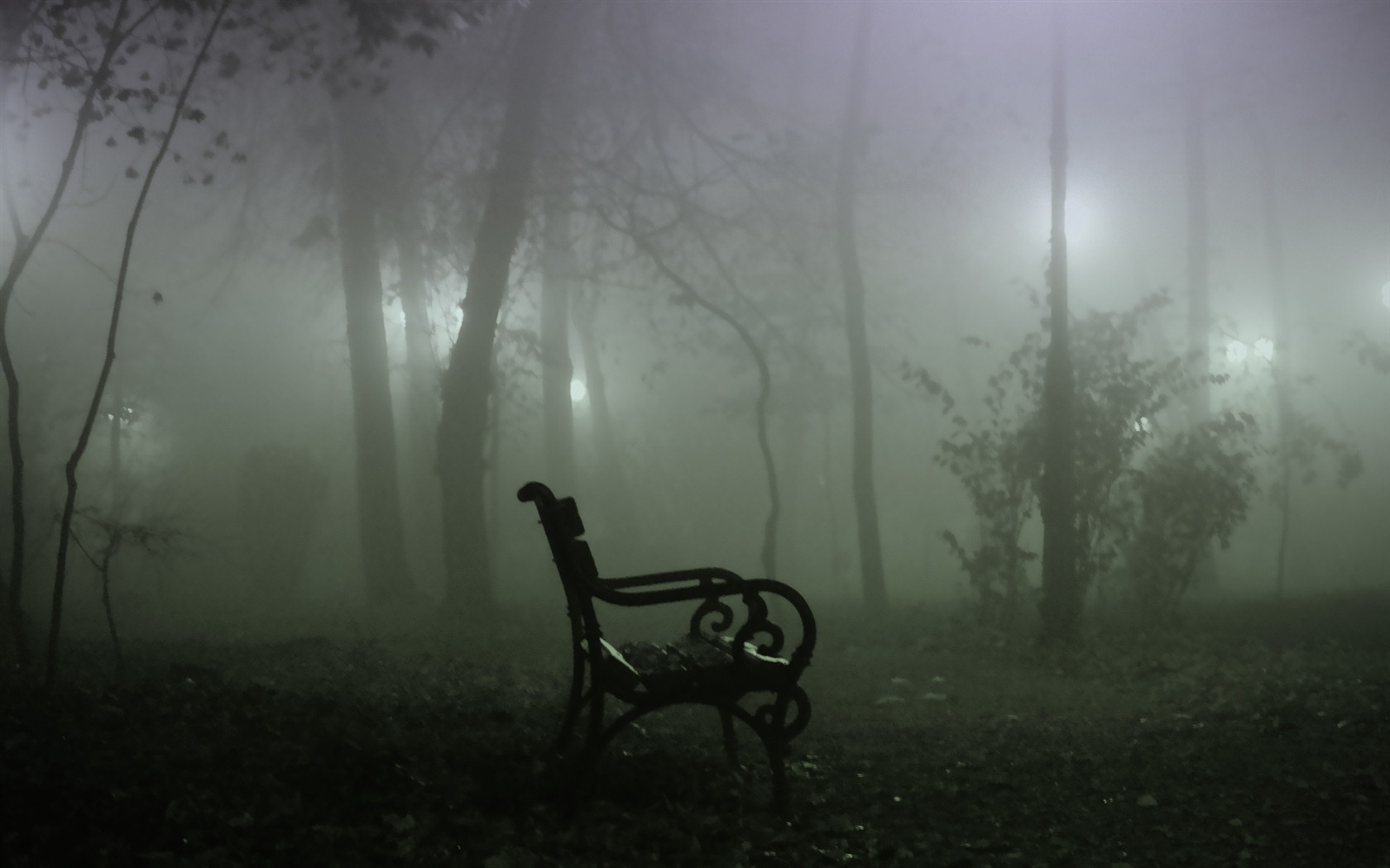 Windows 7 Wallpapers: Automne Eerie #8 - 1680x1050