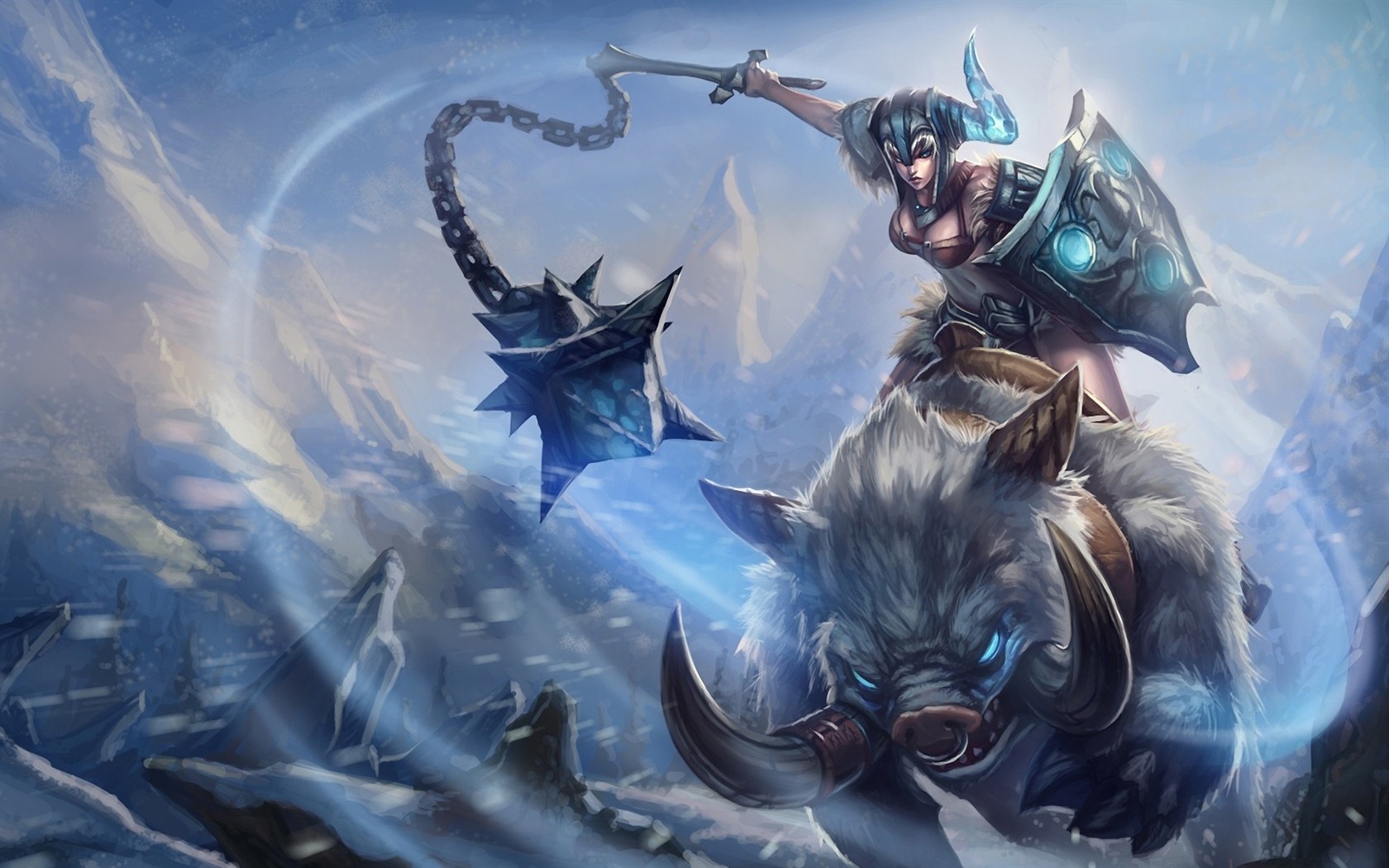 League of Legends beautiful girl wallpapers #25 - 1680x1050