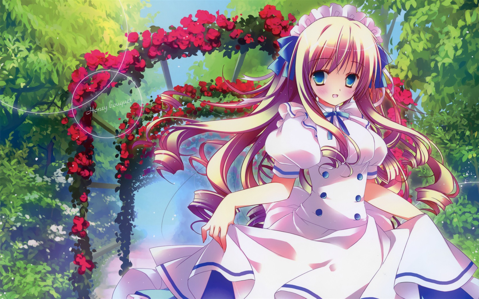 Beautiful anime girls HD Wallpapers (1) #4 - 1680x1050