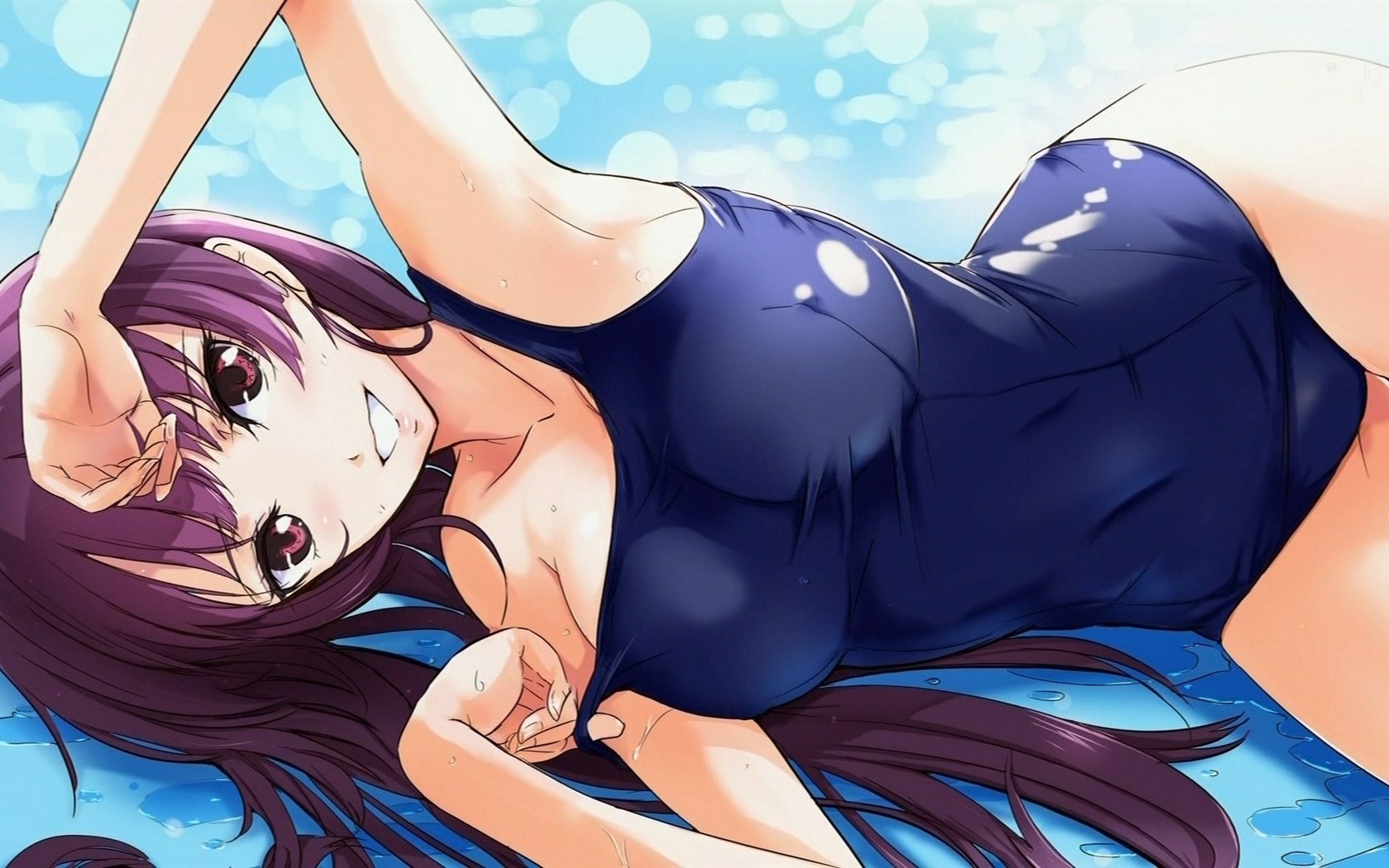 Beautiful anime girls HD Wallpapers (2) #20 - 1680x1050