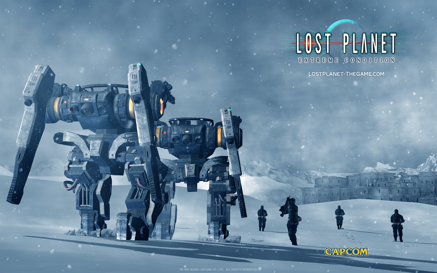 Lost Planet: Extreme Condition HD tapety na plochu #1 - 1680x1050