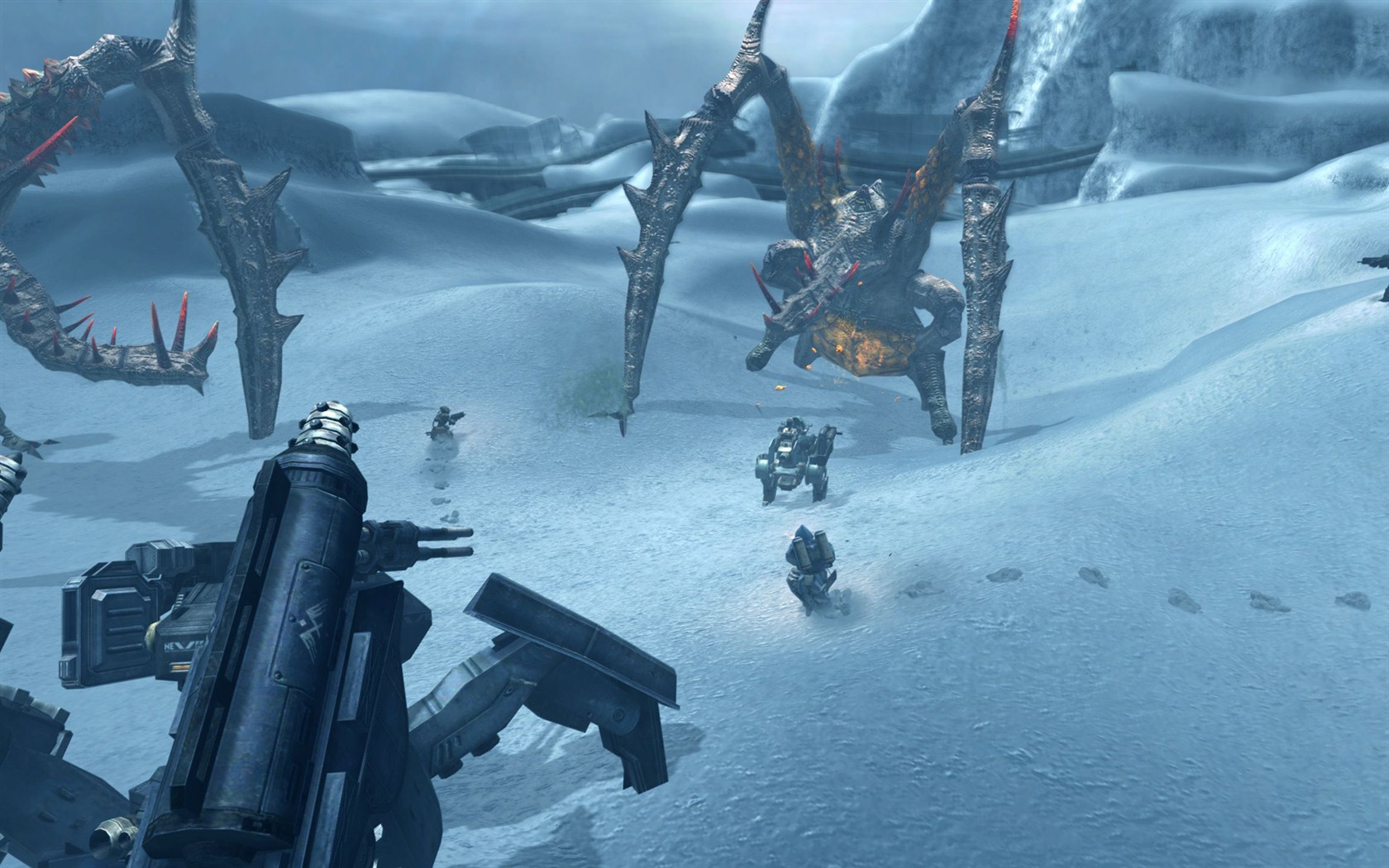 Lost Planet: Extreme Condition HD tapety na plochu #2 - 1680x1050