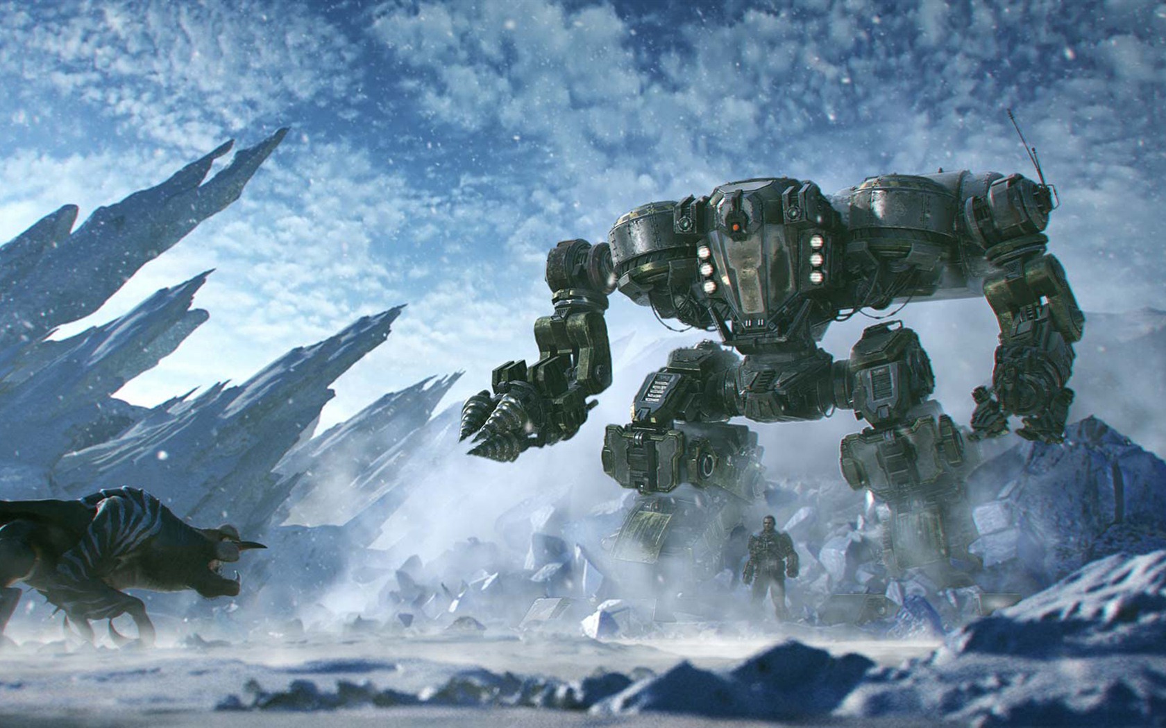Lost Planet: Extreme Condition HD tapety na plochu #18 - 1680x1050