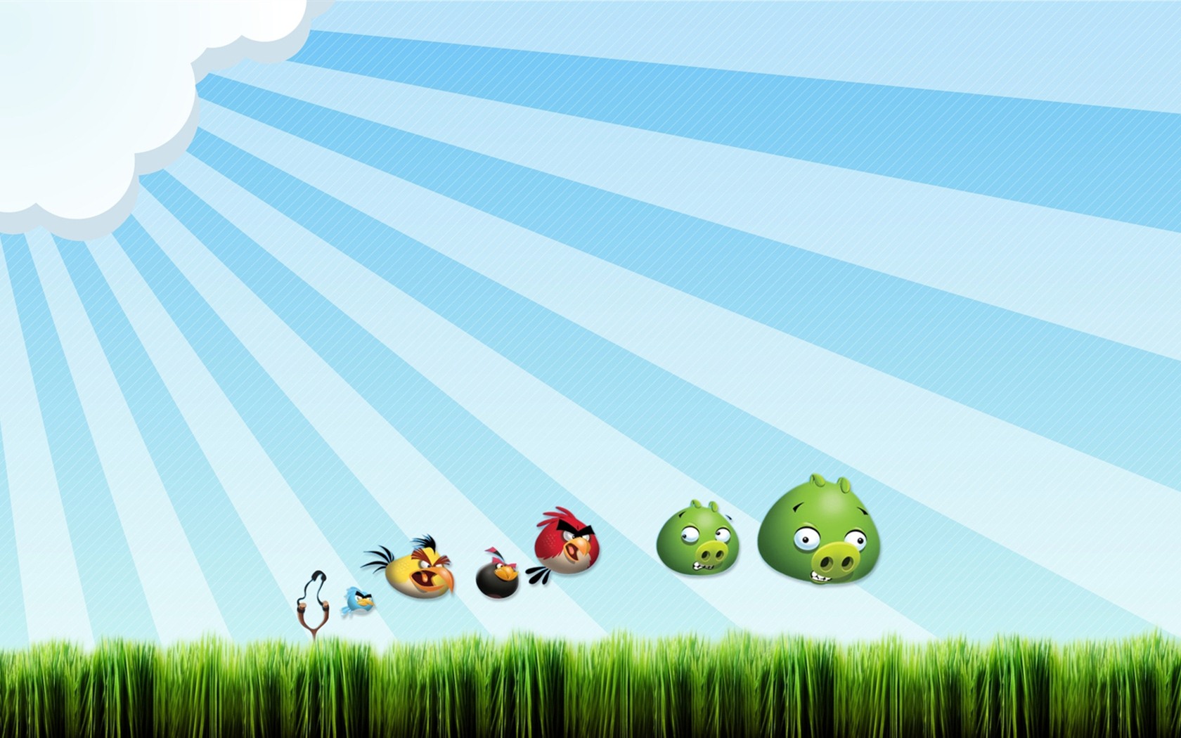 Angry Birds hra na plochu #4 - 1680x1050