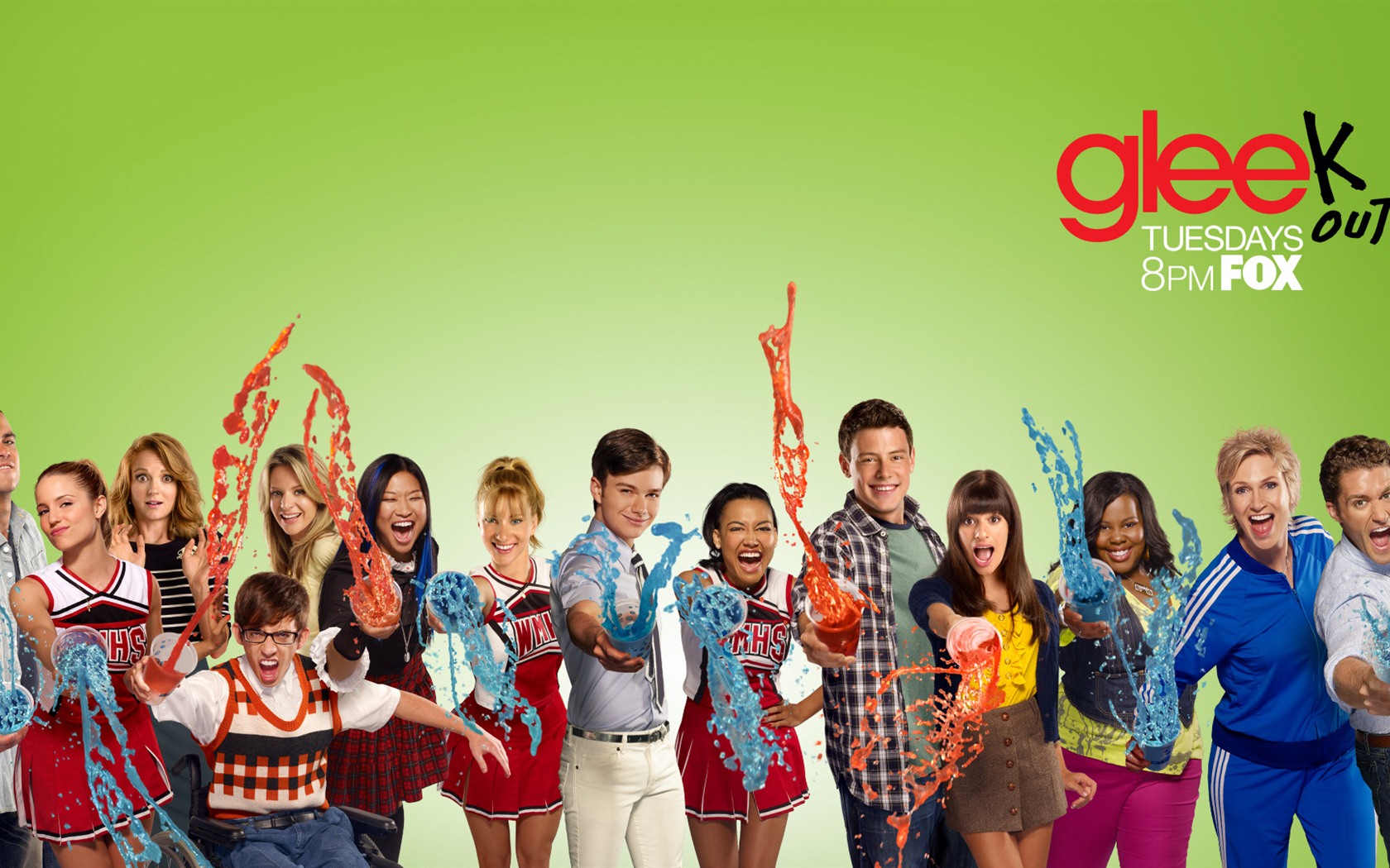 Glee Séries TV HD fonds d'écran #7 - 1680x1050