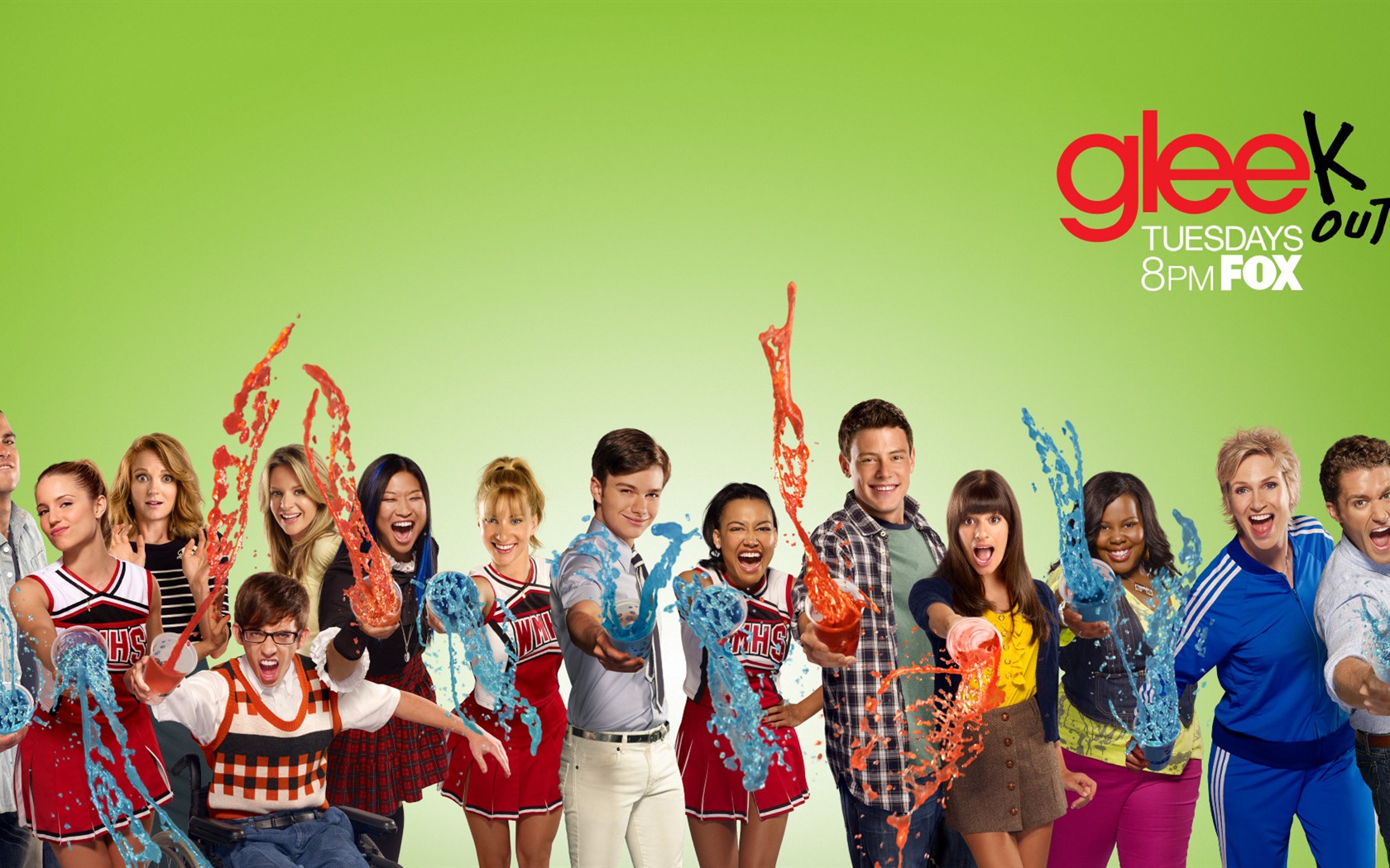 Glee TV Series HD Tapety na plochu #7 - 1680x1050