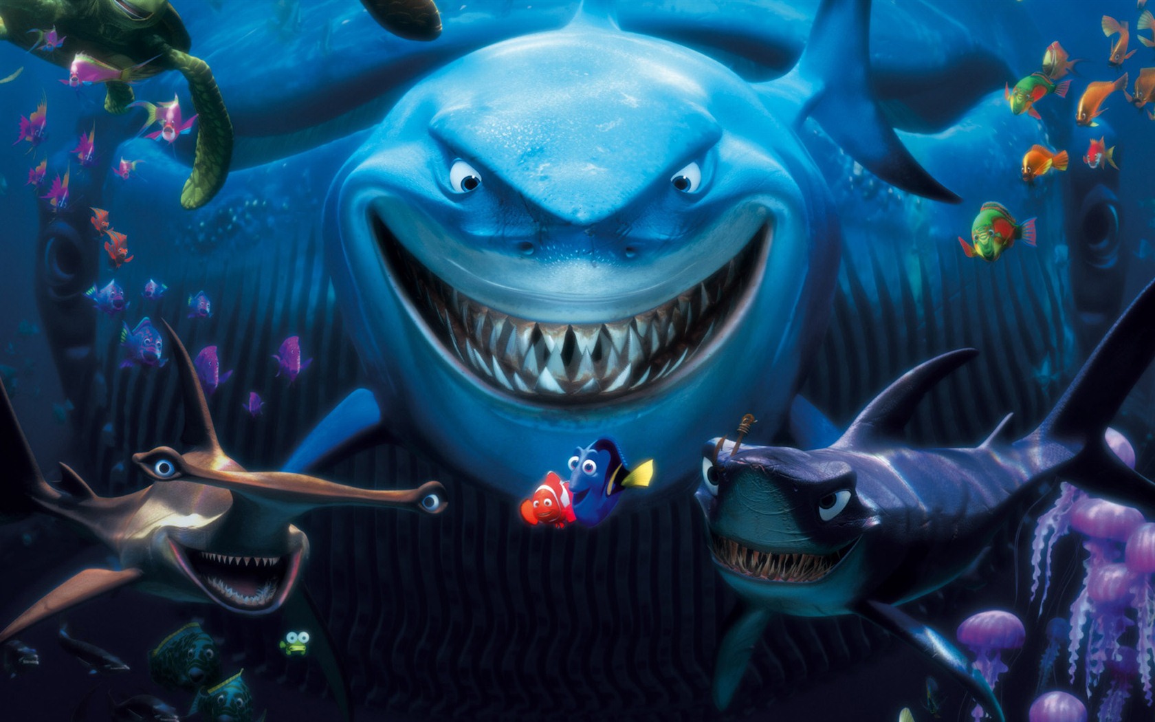 Le Monde de Nemo 3D 2012 fonds d'écran HD #15 - 1680x1050
