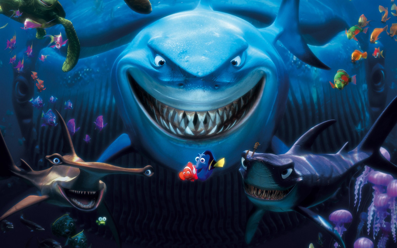 Finding Nemo 3D 海底總動員3D 2012高清壁紙 #15 - 1680x1050