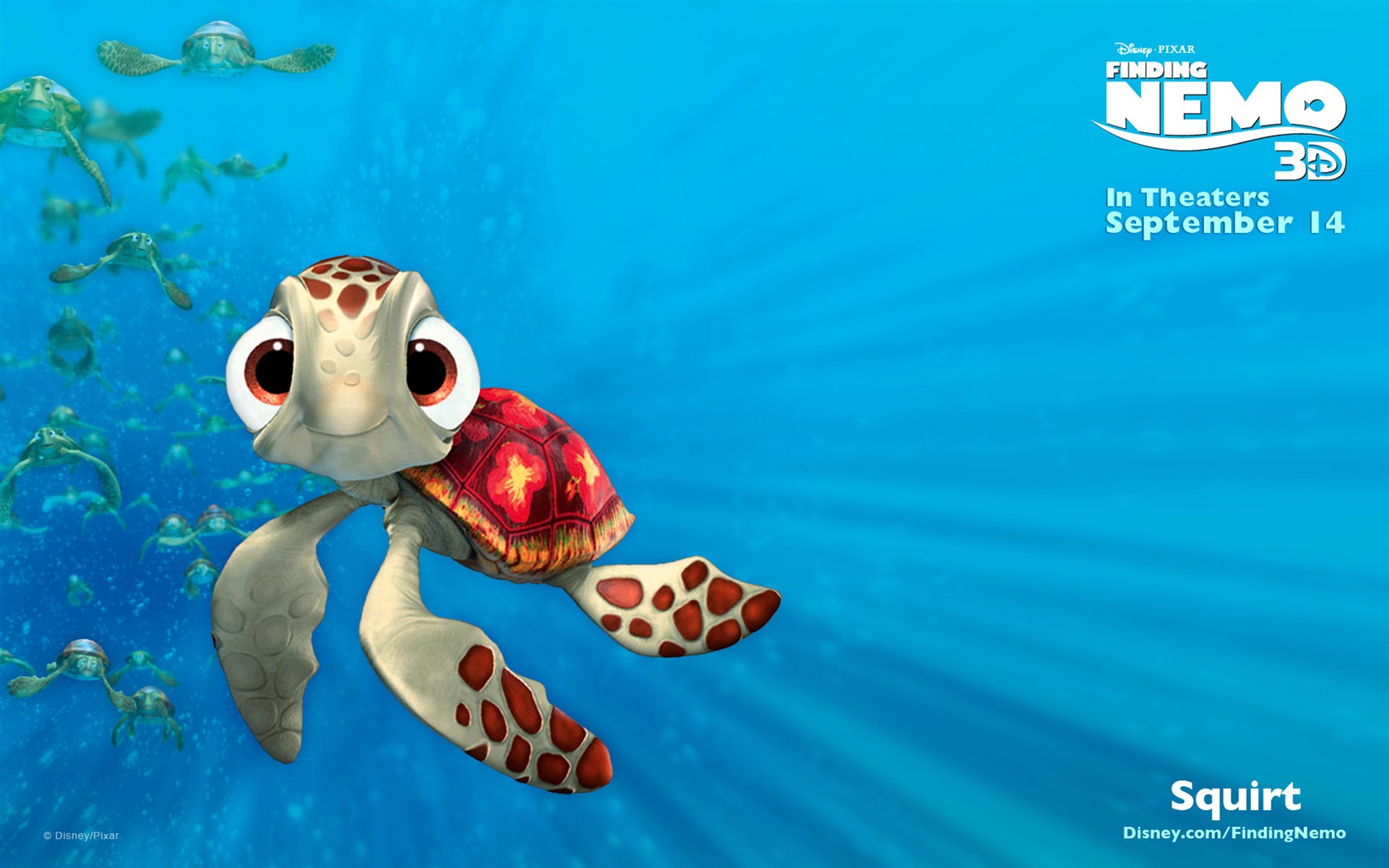 Finding Nemo 3D 海底總動員3D 2012高清壁紙 #21 - 1680x1050