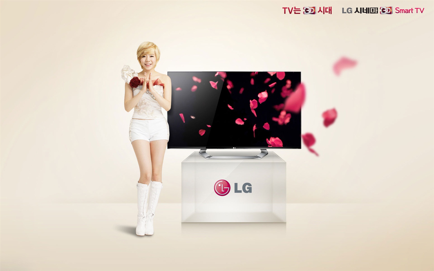 Girls Generation ACE and LG endorsements ads HD wallpapers #19 - 1680x1050