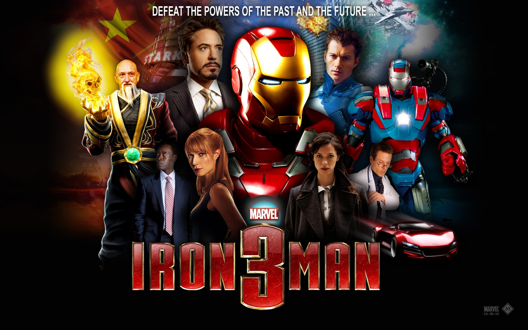 Iron Man 3 HD tapety na plochu #2 - 1680x1050