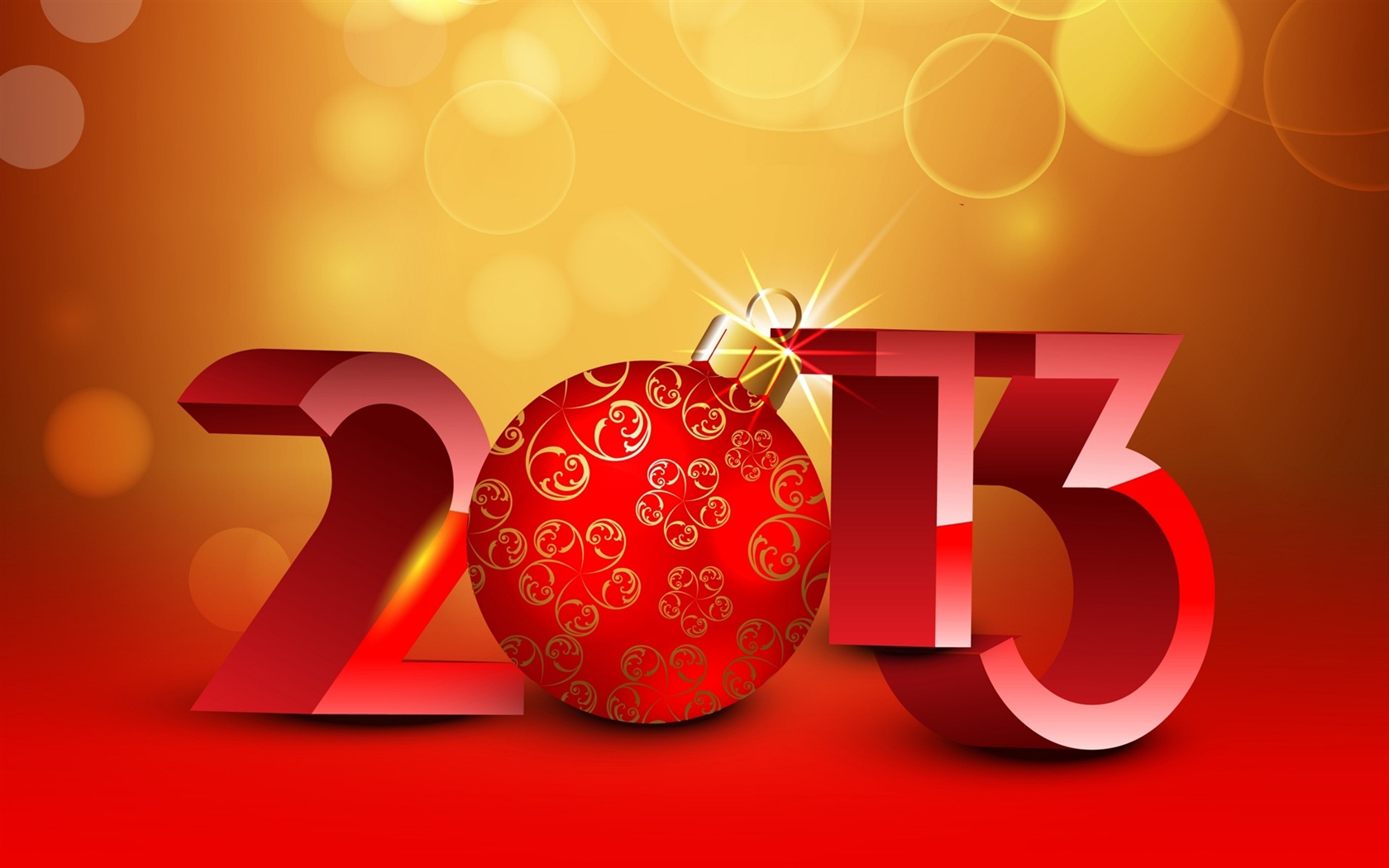 2013 Šťastný Nový Rok HD Tapety na plochu #16 - 1680x1050