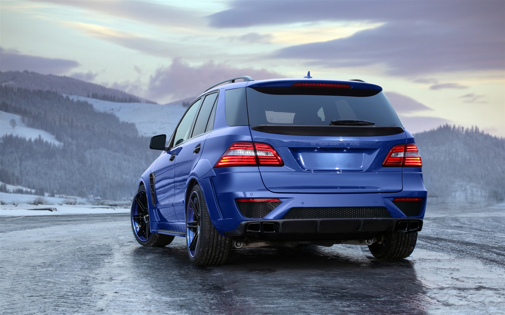 2012 Mercedes-Benz ML 63 AMG Inferno 梅賽德斯-奔馳高清壁紙 #6 - 1680x1050