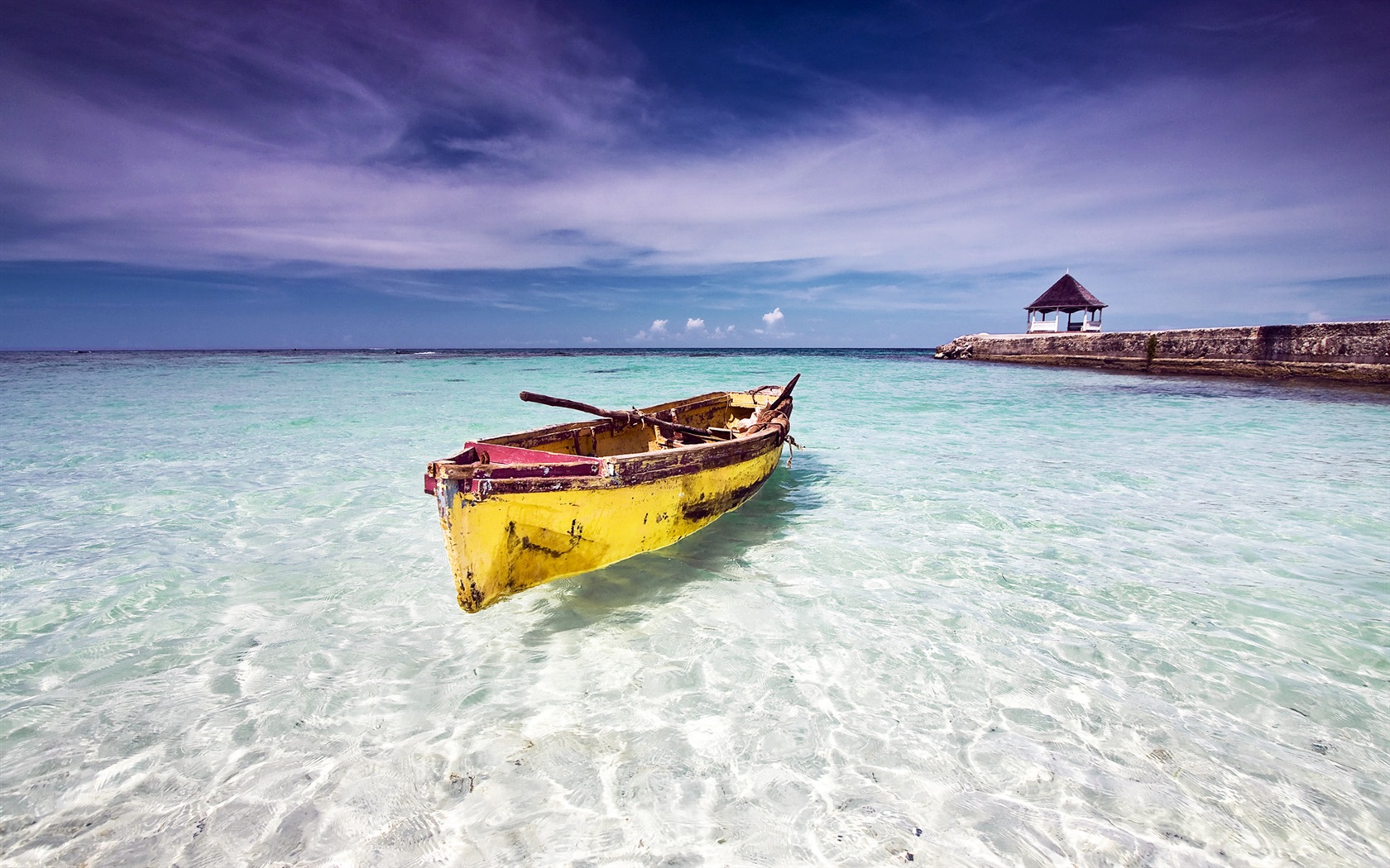 Windows 8: Fonds d'écran Shores Caraïbes #1 - 1680x1050